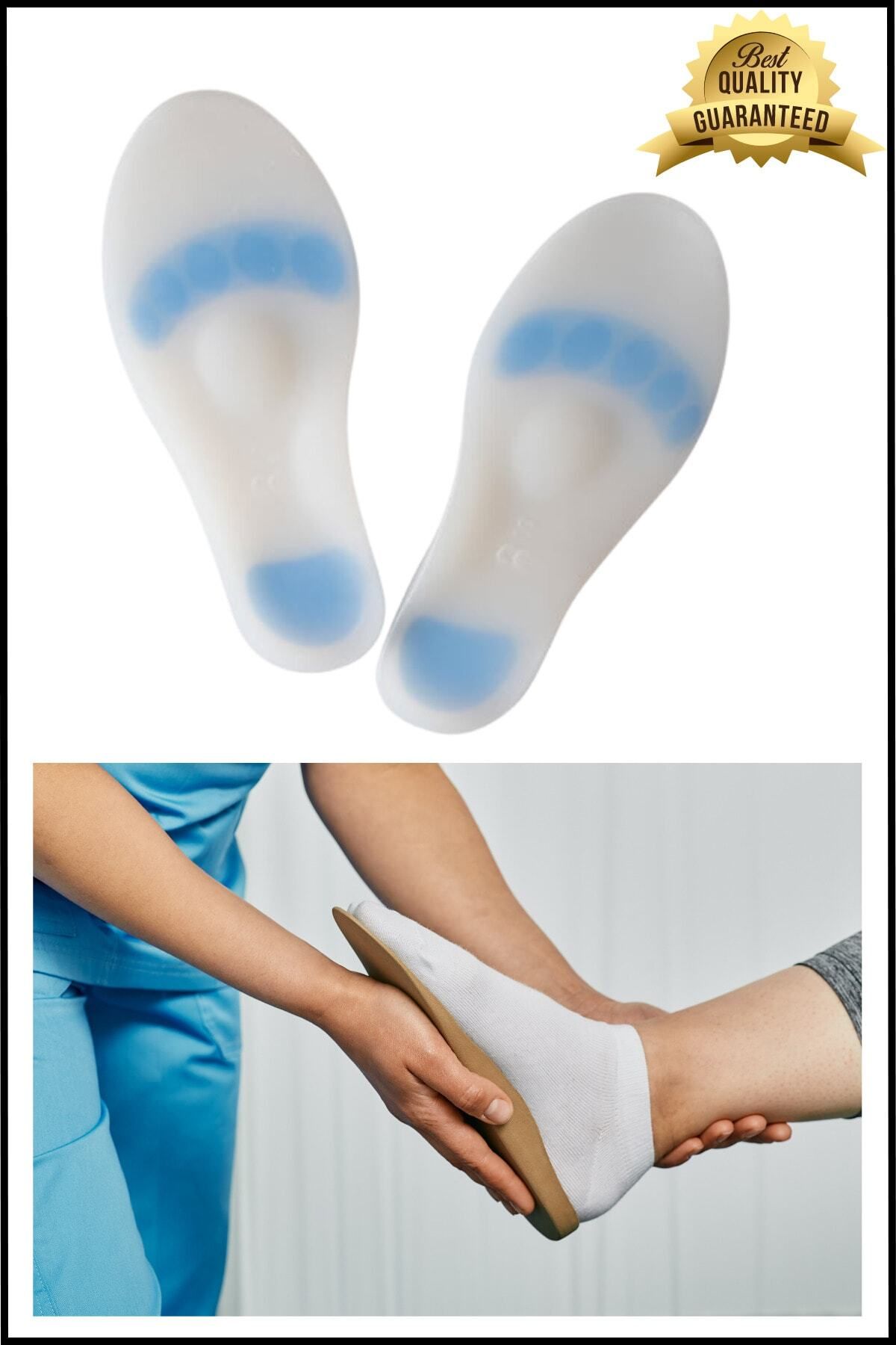 AboutThePerfect Yumuşak ve konforlu silikon ayak tabanı, ortopedik destekli rahatlık sağlar
