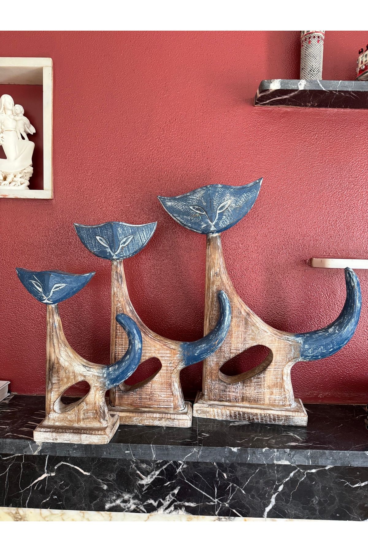 okçubey KUYRUKLU KEDİ BİBLO 3 LÜ
