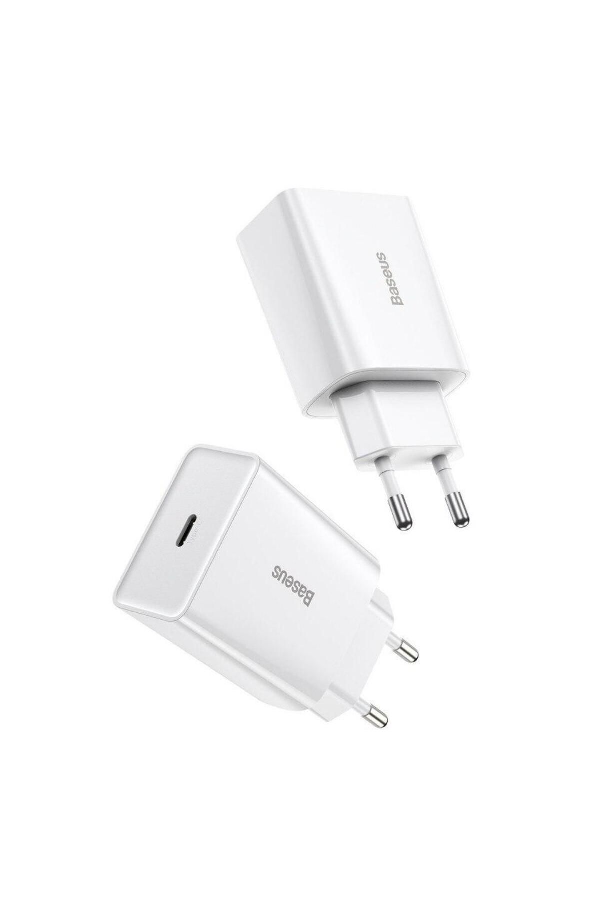 Baseus-Incarcator retea Baseus, Speed Mini, USB-C, PD, 3A, 20W (Alb) 5