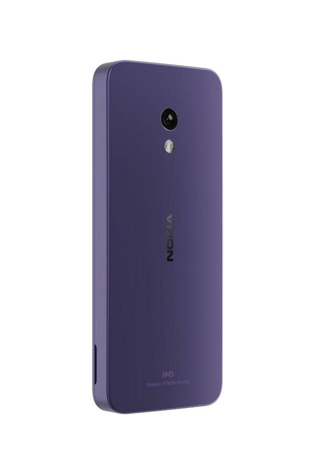 Nokia-235 4G (2024) Dual SIM Feature Phone, 2.8" TFT LCD, 2MP Camera, Violet 4