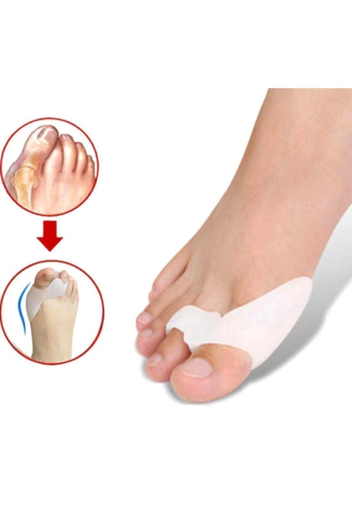 AboutThePerfect Yumuşak ve konforlu silikon parmak koruyucu, rahat kullanım sağlar.