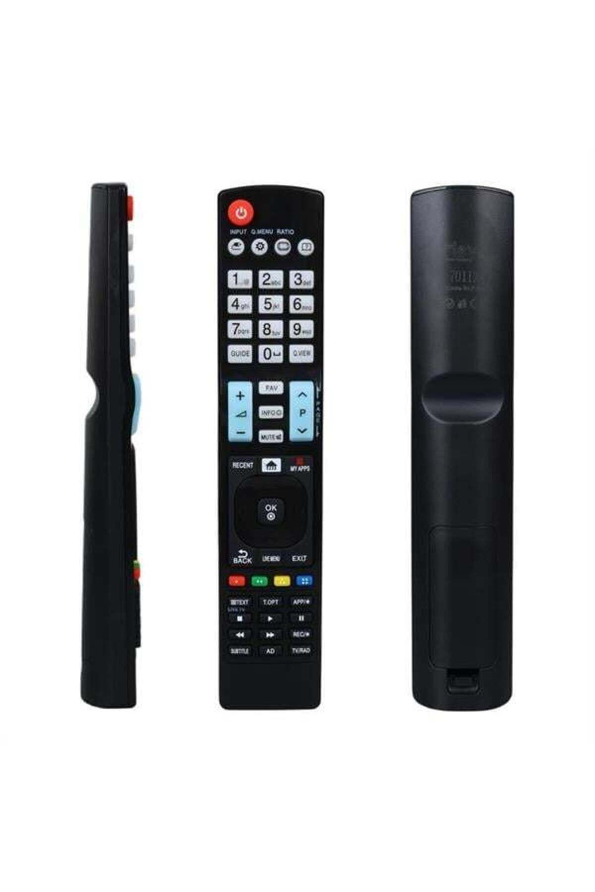 Zayla Hey Küçük Kalıp LG Akb74455401 Recent MY Apps Tuşlu Lcd Led TV Kumanda