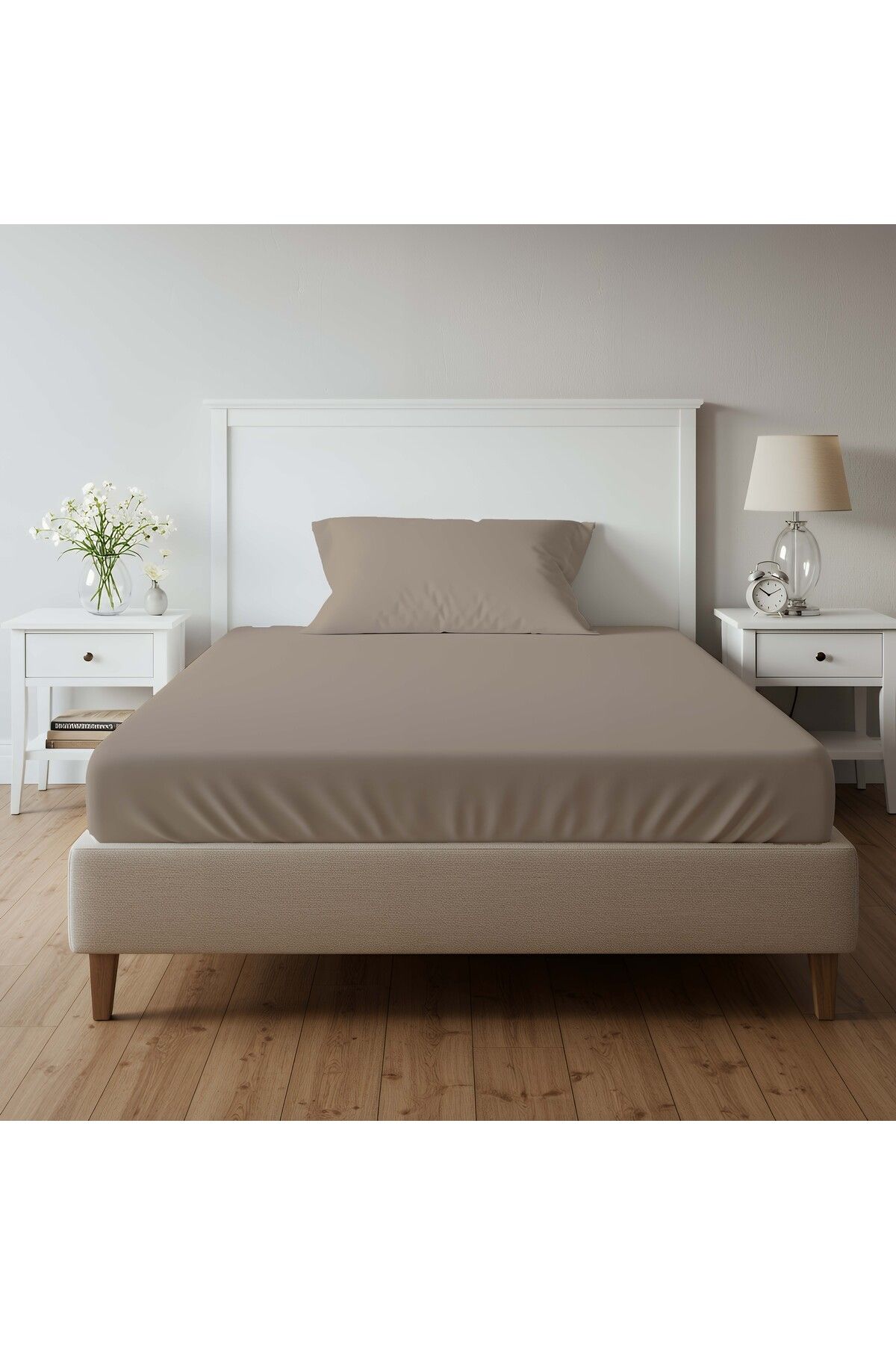 kesenegore Tek Kişilik Lastikli Çarşaf Takımı 1 Lastikli Çarşaf (100 x 200) 1 Yastık Kılıfı (50 x 70)