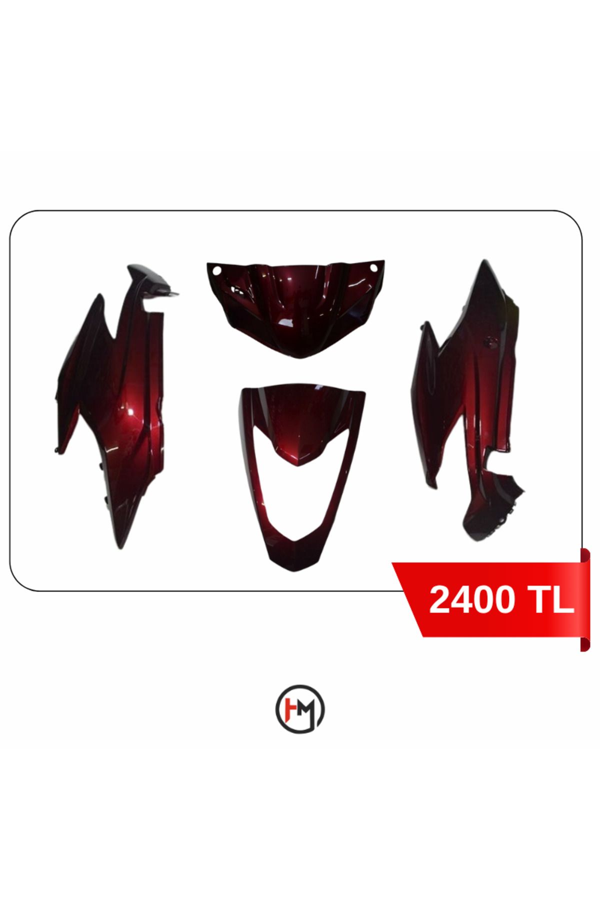 Hner Honda Activa S Grenaj Seti Bordo Renkli Yeni Model Bordo