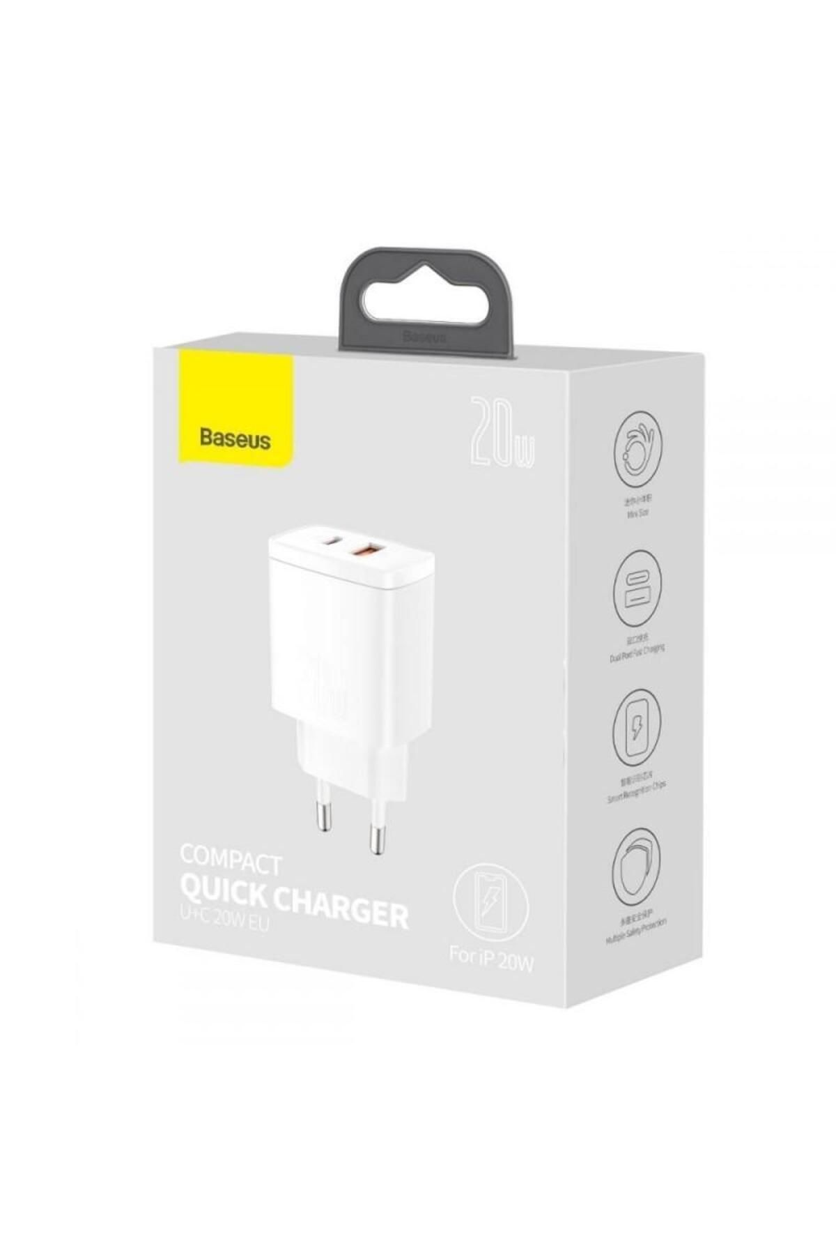 Baseus-Incarcator retea Baseus CCXJ-B02, USB/USB-C, Quick Charge 3.0, Power Delivery 3.0, 20W, Alb 11