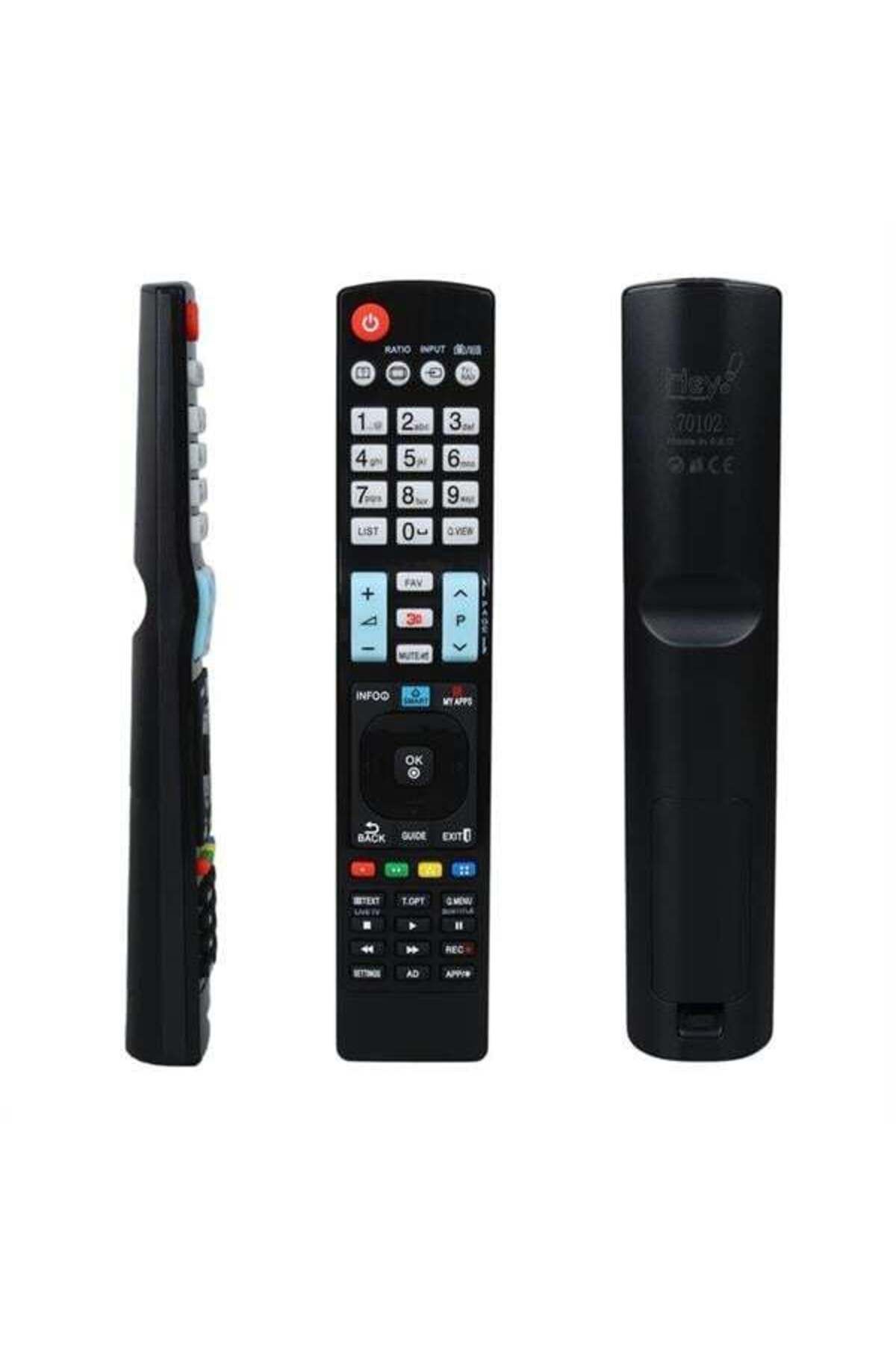 Zayla Hey RM-L999 3D Küçük Kalıp LG Smart Tuşlu Üniversal Lcd Led TV Kumanda