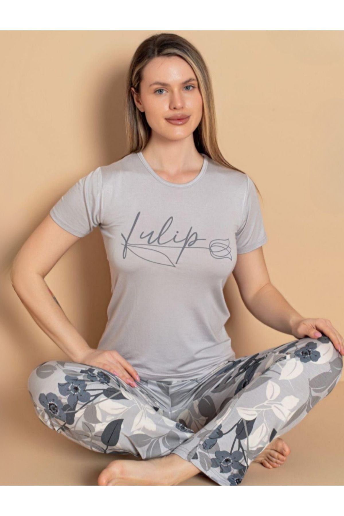 COLORDS Kadın Lale Pijama Takımı