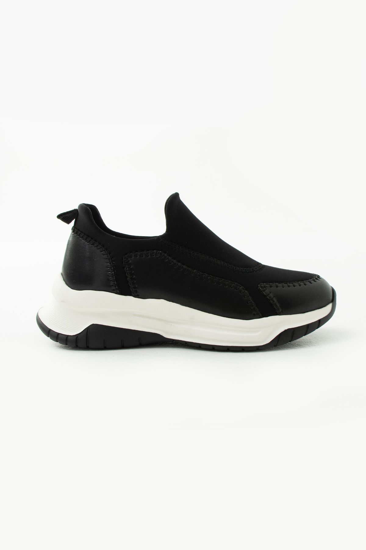 Siena Shoes Sora Kadın Scuba Kumaşlı Sneaker Siyah