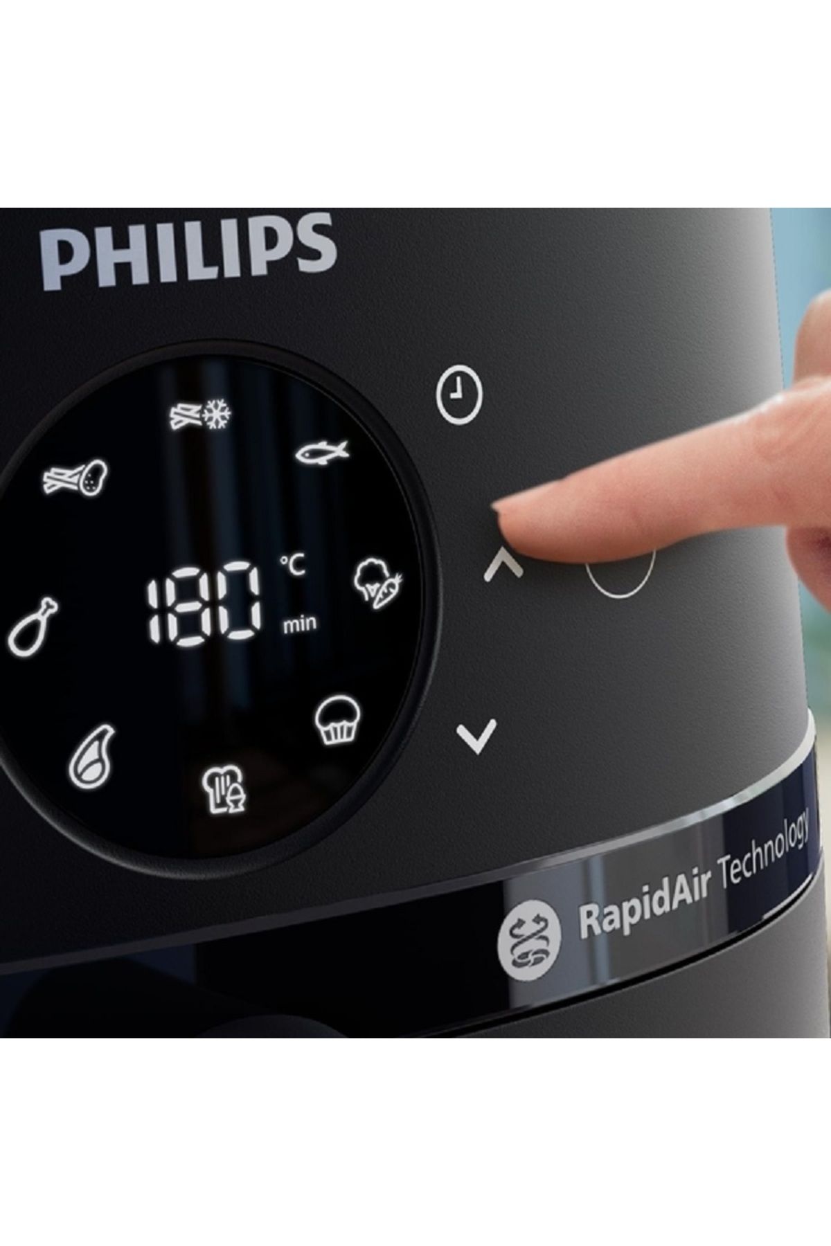 Philips-Airfryer Compact with See-through Window - 1500W, 60Hz, 4.2L, 0.6KGs, Touch Screen, 13 Functions 4