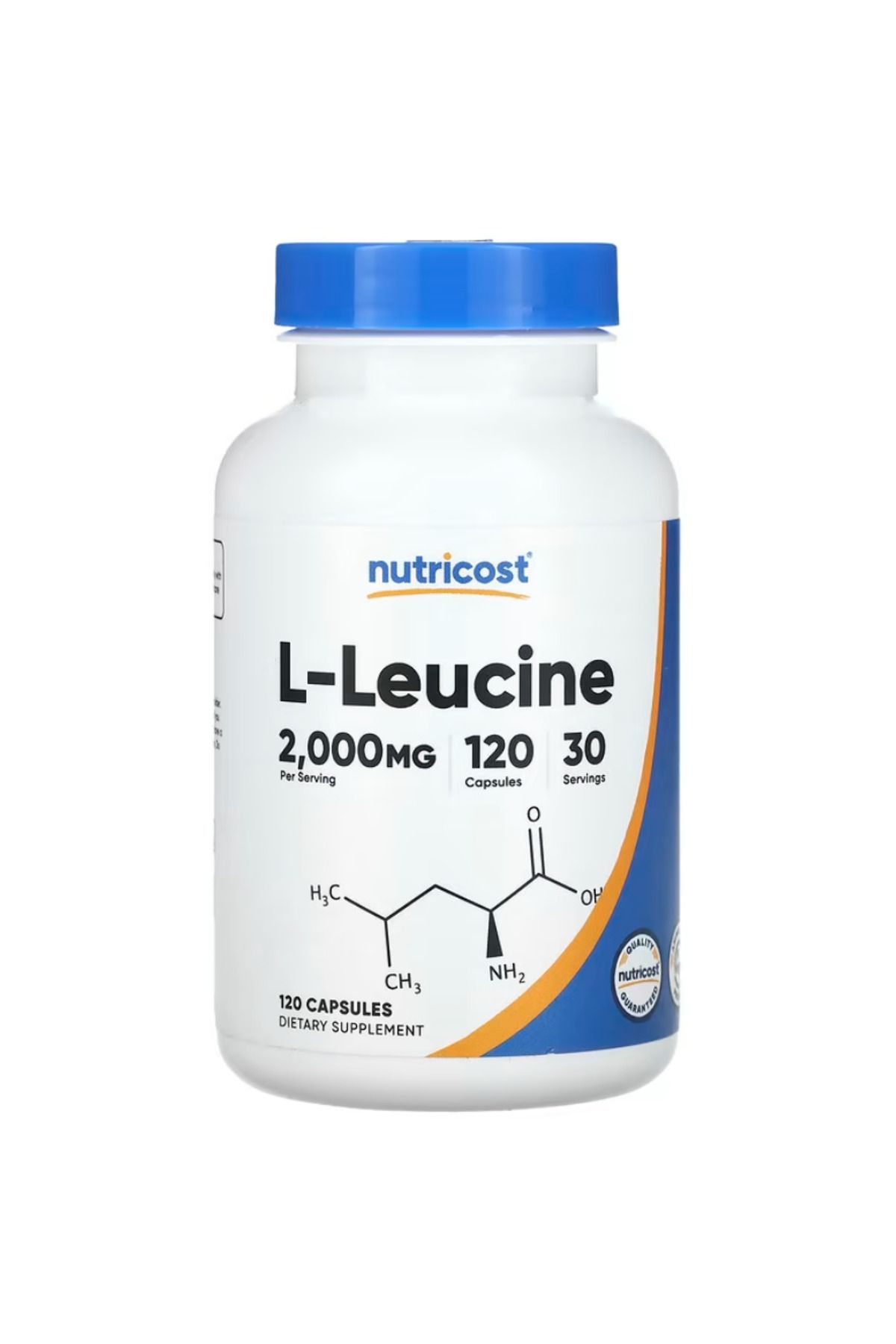 Nutricost , L-Leucine, 120 Capsules (500 mg per Capsule)
