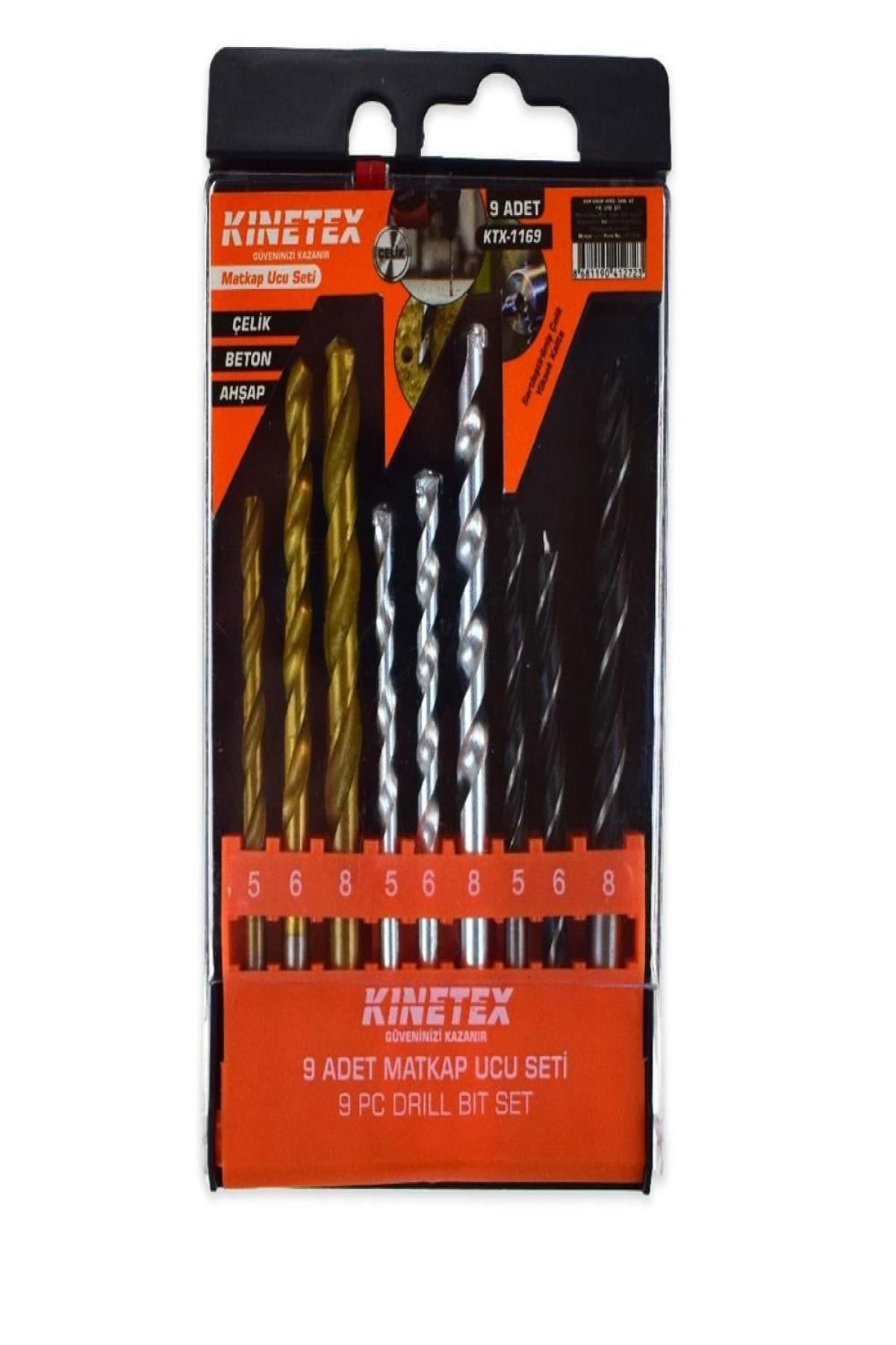 Nextpage Knıtex D-9 Matkap Ucu Seti 9 Pcs Ktx-1169