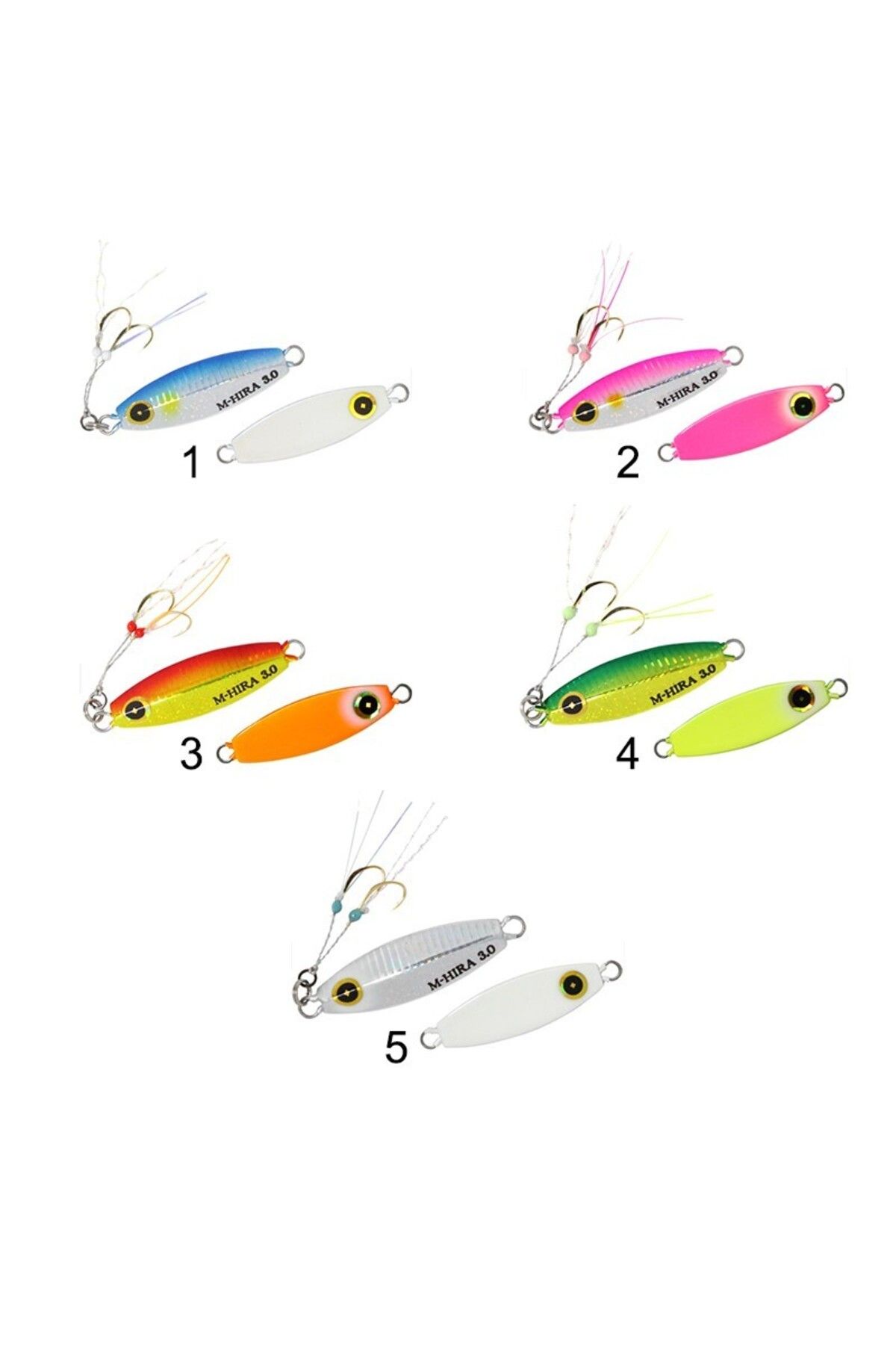 HAYABUSA FS 436 Jack Eye Mame Hirarin 3gr LRF Jig Suni Yem 1
