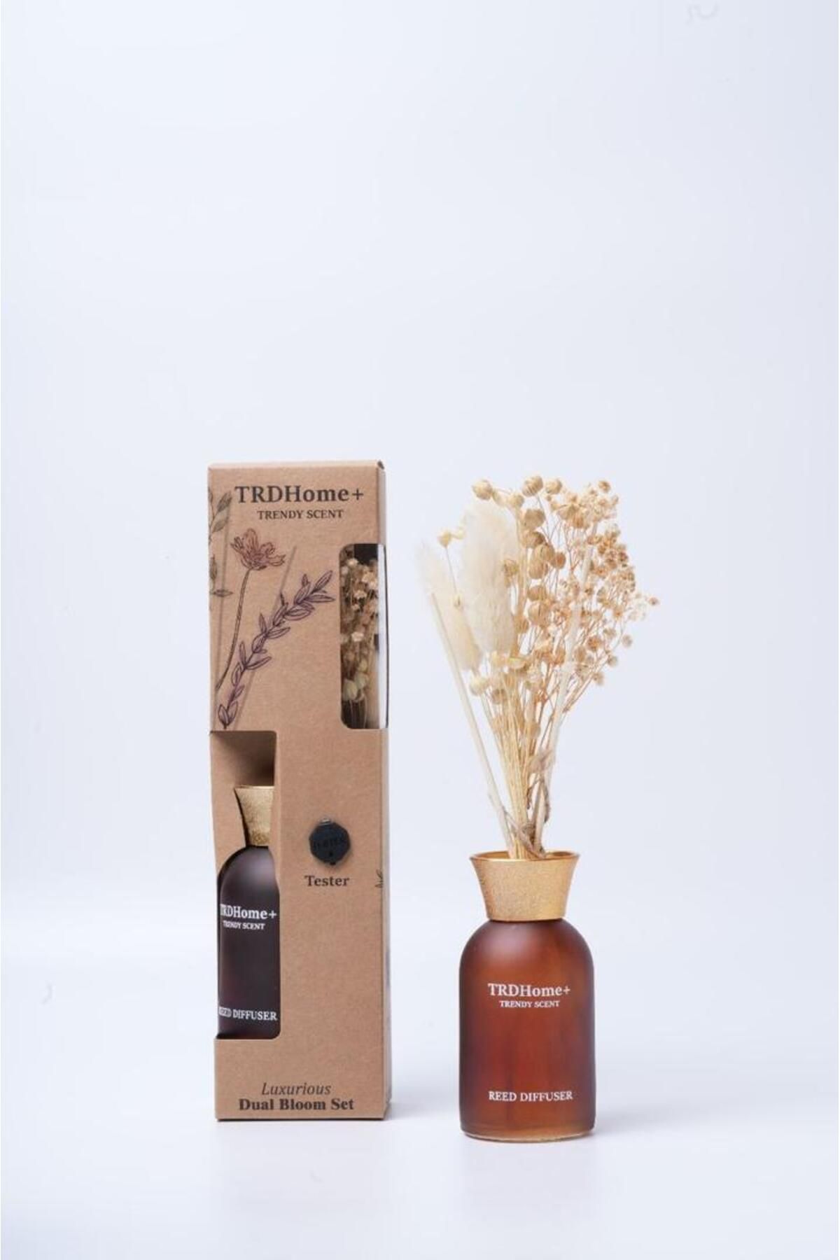 TAWRİD 100 ML ÇİÇEKLİ DEKORLU BAMBU ÇUBUKLU ODA KOKUSU
