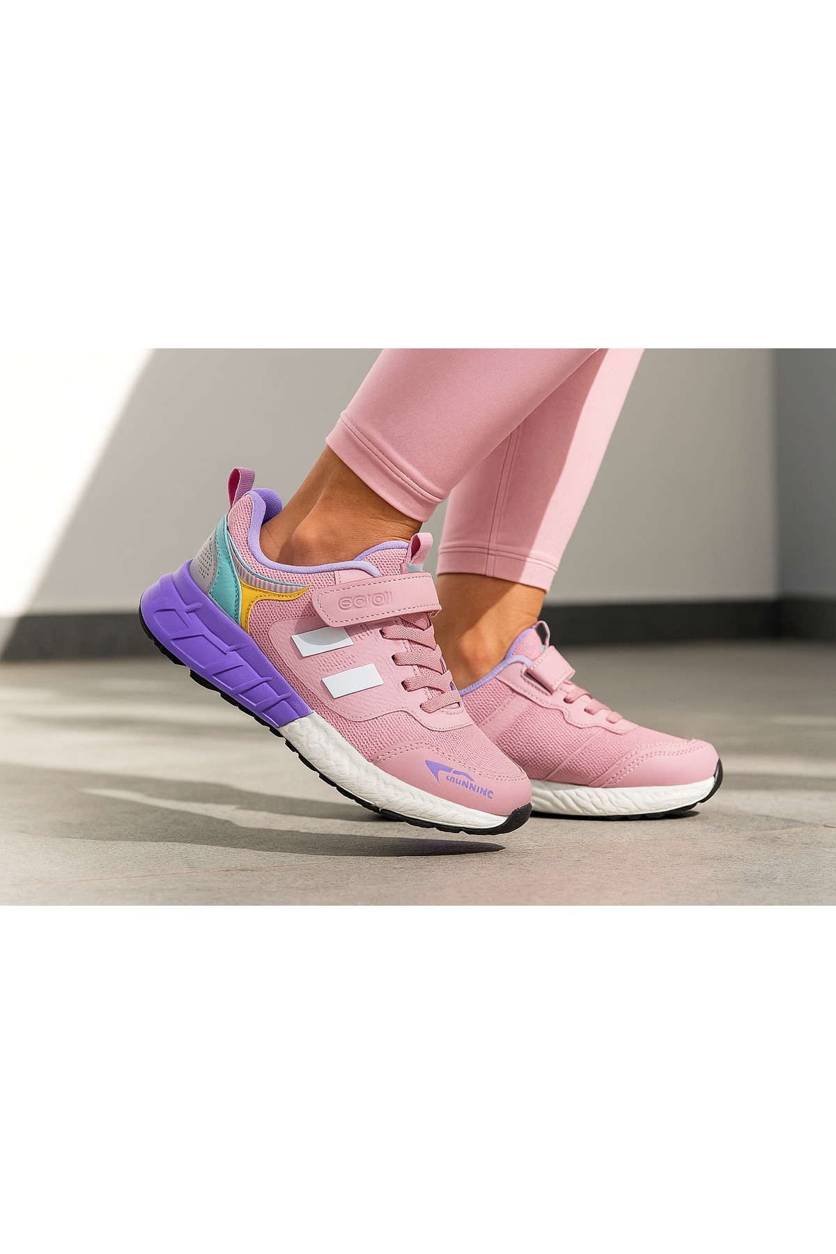 JOJO KIDS Pantofi Sport Cu Talpă Ortopedică Pentru Fete, Pantofi Sport Cu Plasă Femeie - 32