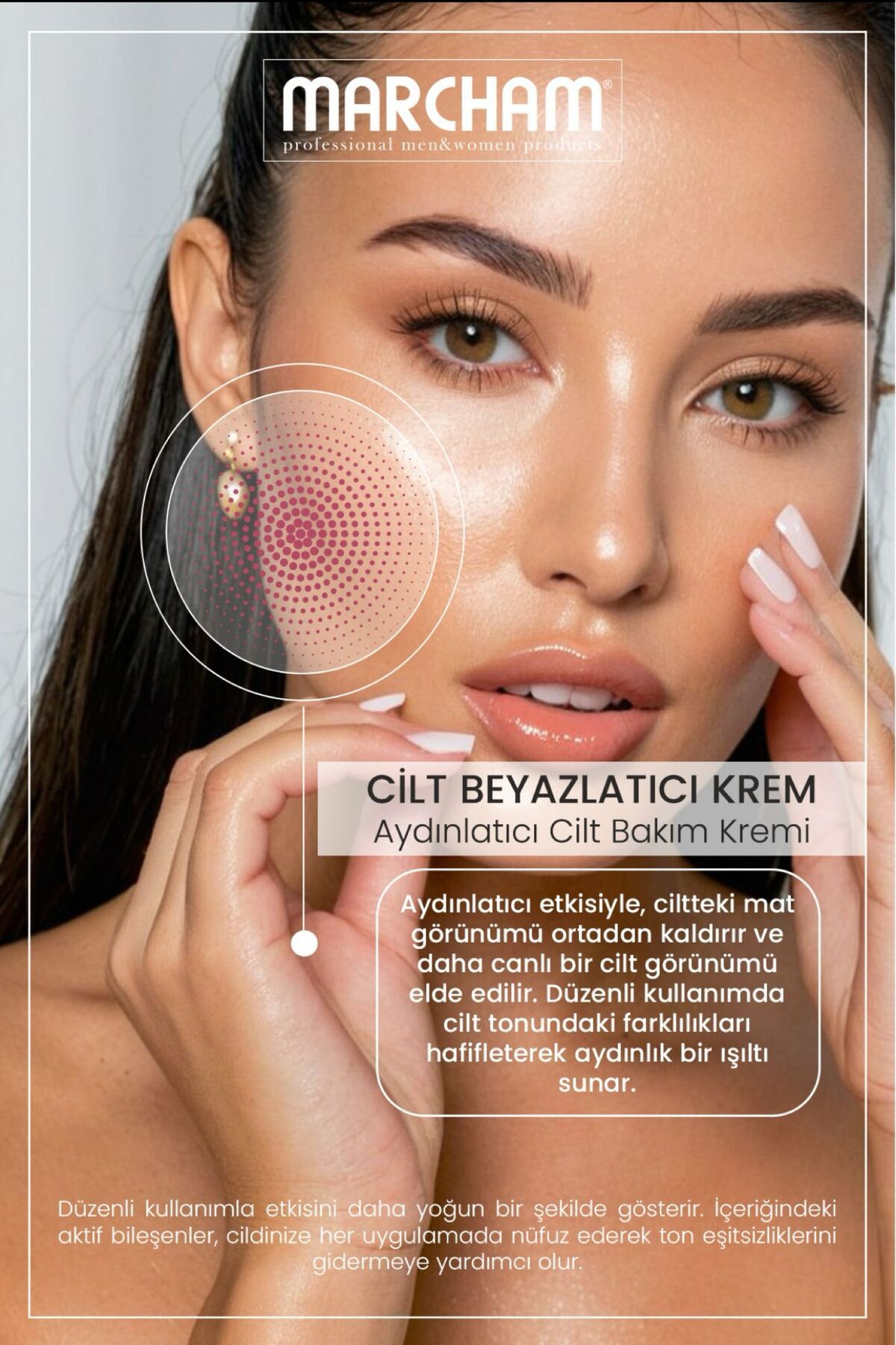 wellwich Marcham Cilt Beyazlatıcı Yüz Kremi -Aydınlatıcı- Dengeleyici-Nemlendirici