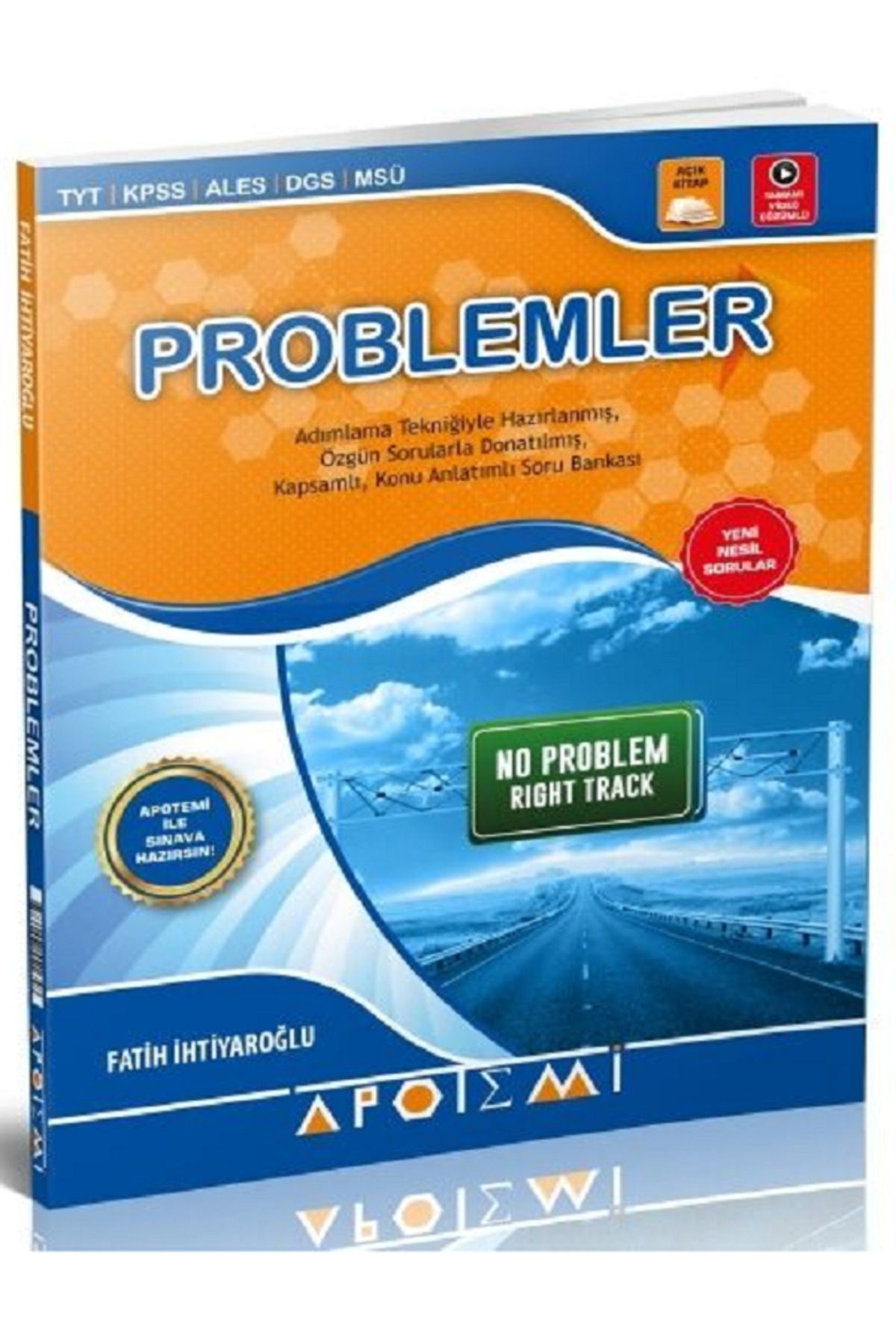 Evrensel İletişim Yayınları Apotemi Problemler / Problemler / TYT - KPSS - ALES - DGS - MSÜ