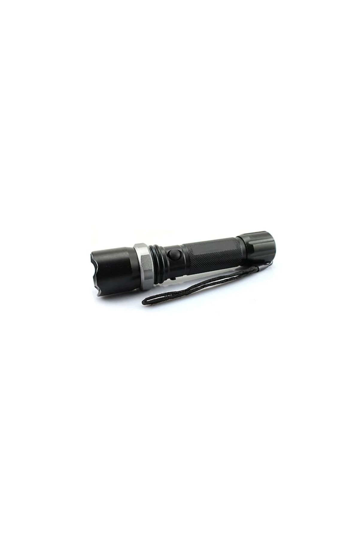 SIKS-® Swat flashlight, LED light, focus, for fishing, camping, hiking, black 3