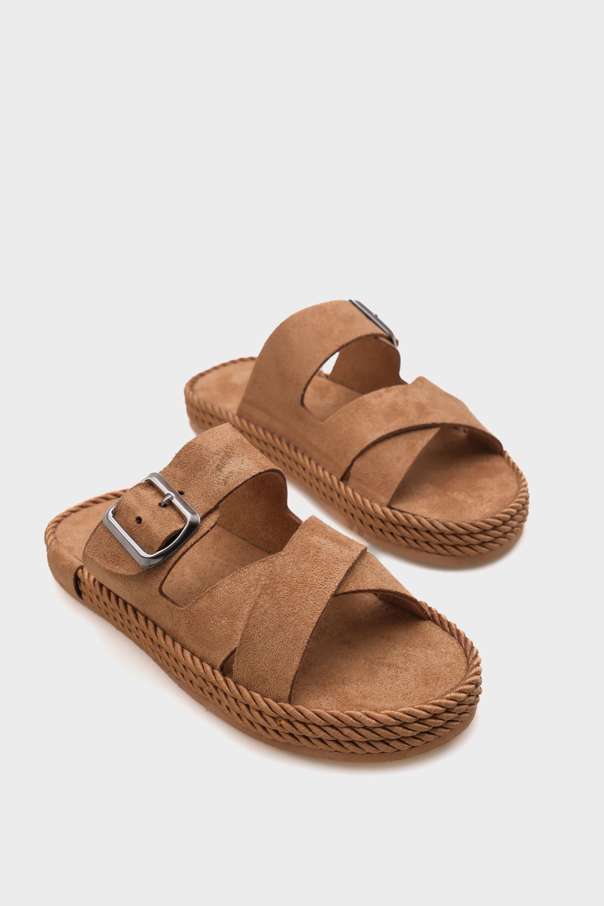 Capone Outfitters Angele Çapraz Bantlı Kadın Sandalet