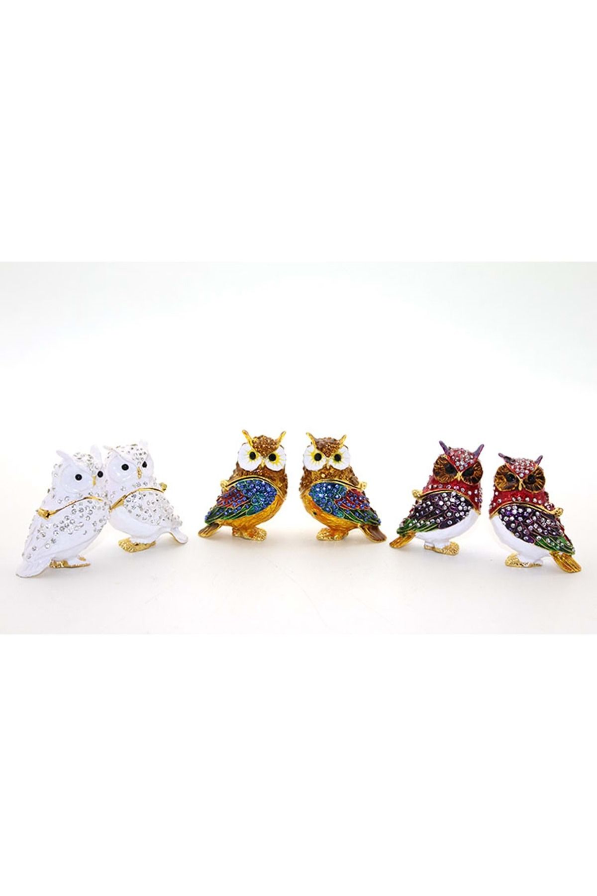 Store Sıvaroskı 2'Li Baykuş 7*5 Cm