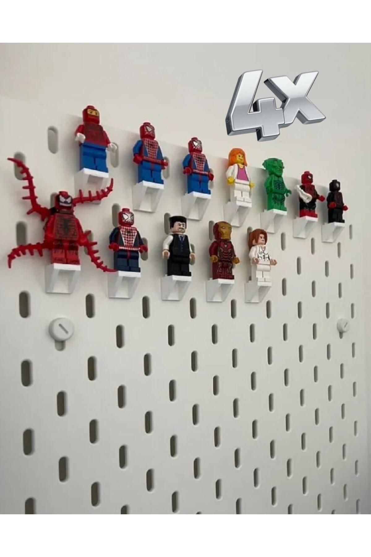 KARAHASANOĞLU MAKİNE Skadis Lego Figür Standı 4 Adet