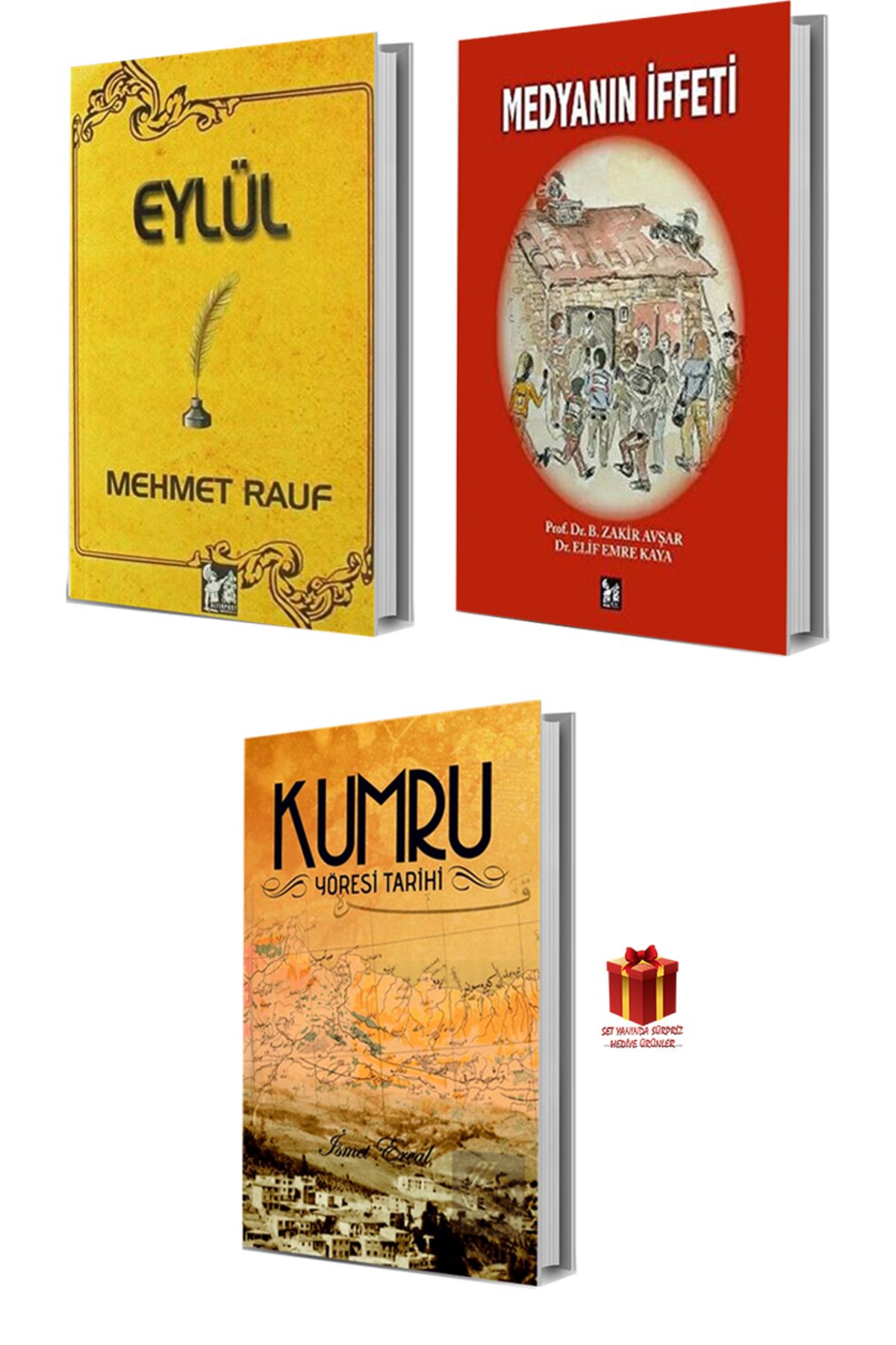 Altınpost Yayınları Mehmet Rauf Eylül-B. Zakir Avşar, Dr. Elif Emre Kaya Medyanın İffeti-Kumru Yöresi Tarihi