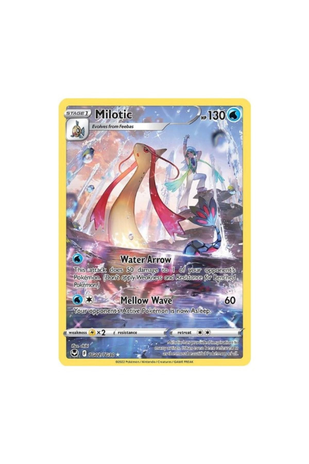 Pokemon TCG Silver Tempest Milotic TG02/TG30
