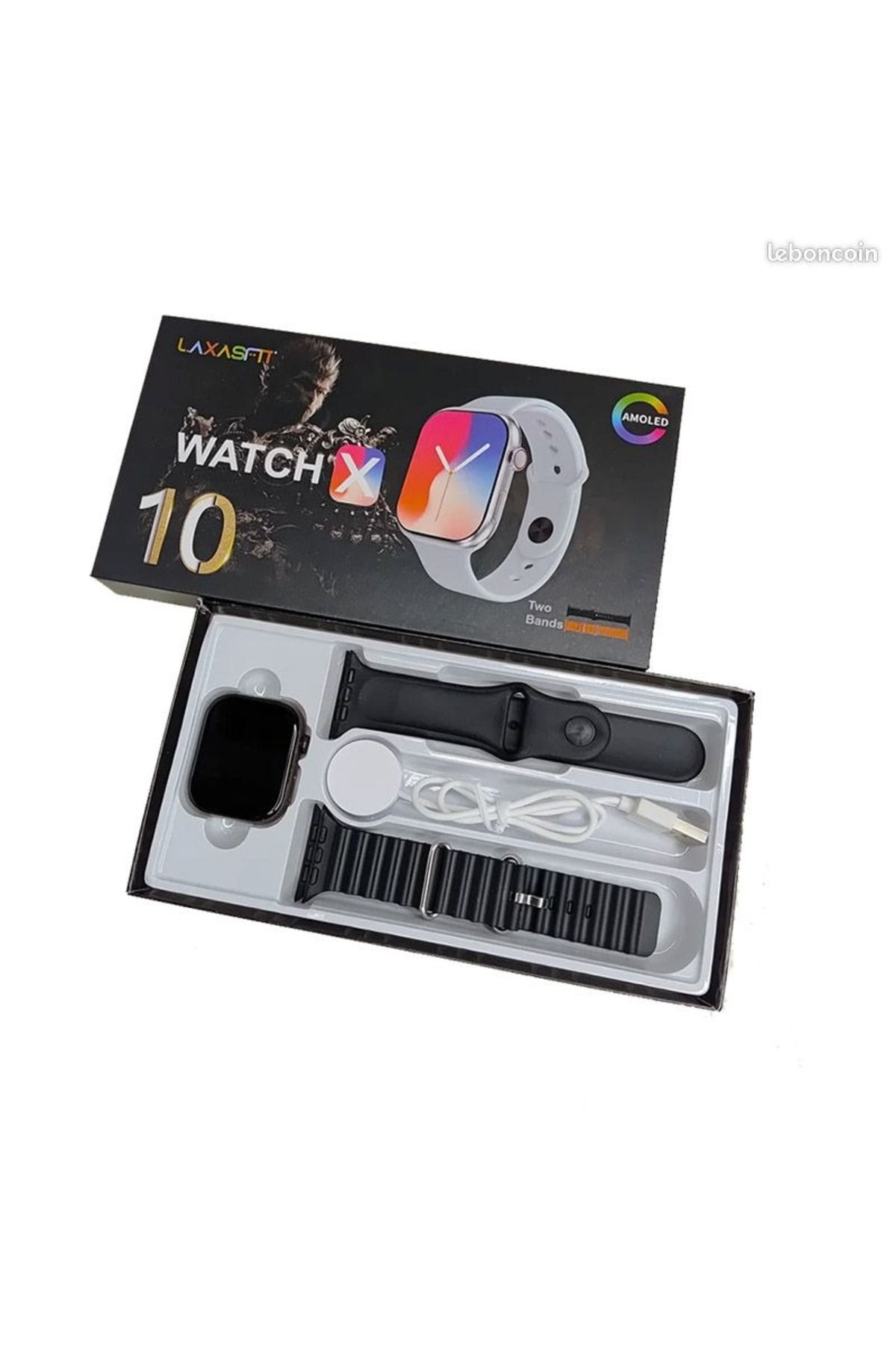 DigiMonster WATCHX 10 Ultra Akıllı Saat 2 Kordon Hediyeli Kablosuz Şarj Android ve Iphone Uyumlu Türkçe