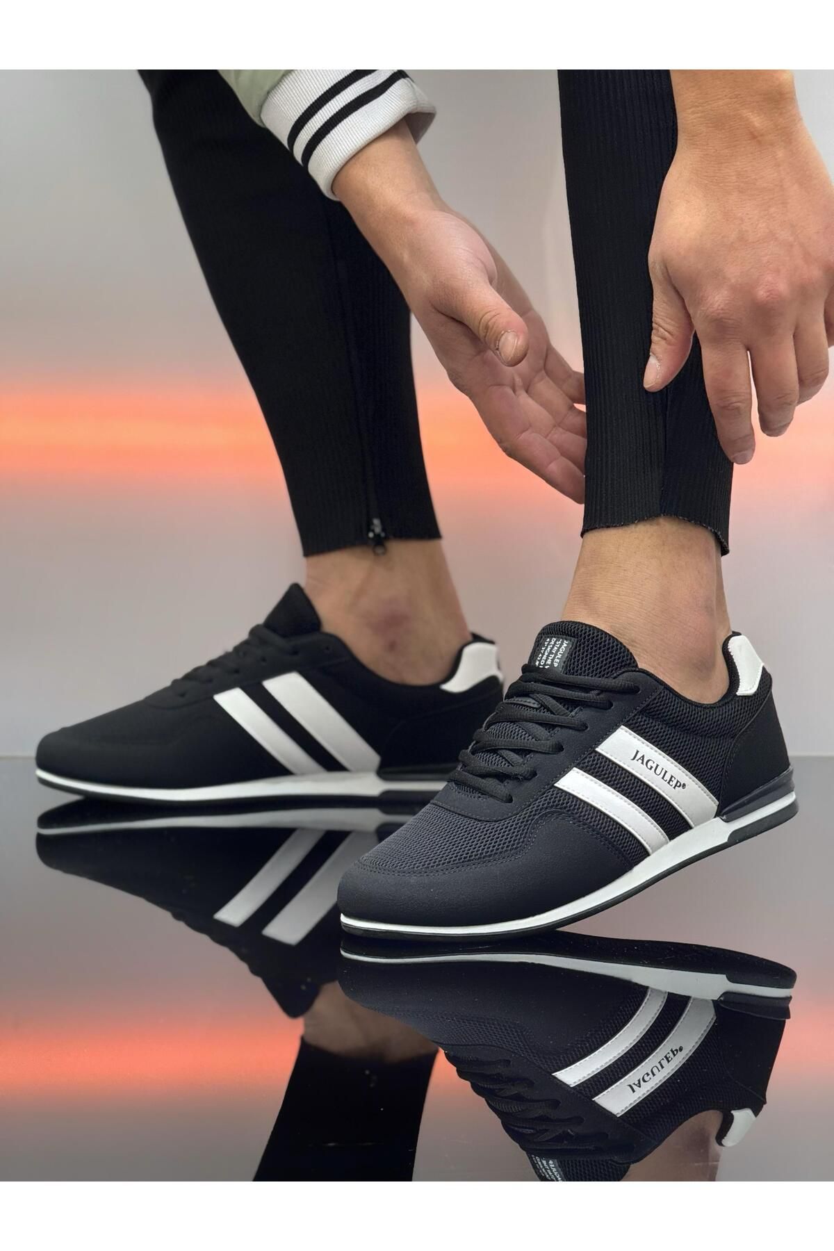 asyada fashion düz taban sneaker ayakkabı erkek spor bez spor