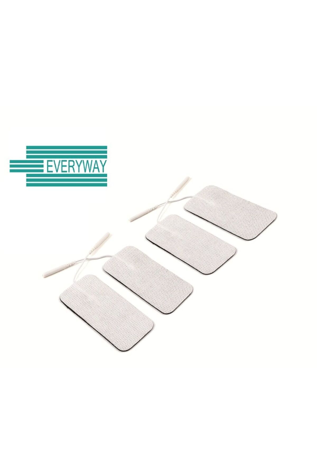 Everyway Tens Elektrodu Pedi Tens Cihaz Yedek Pedi 5 cm X 10 cm 1 Paket (4lü adet)