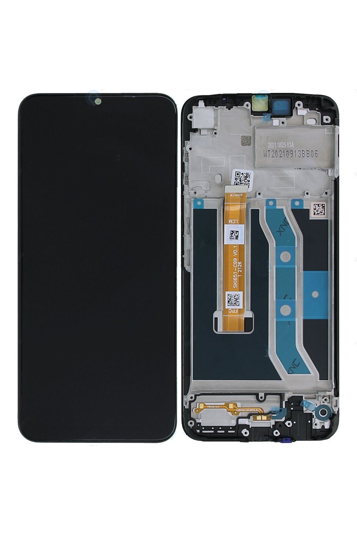 ErCorp Oppo Realme C25Y Uyumlu LCD EKRAN FULL ÇITALI