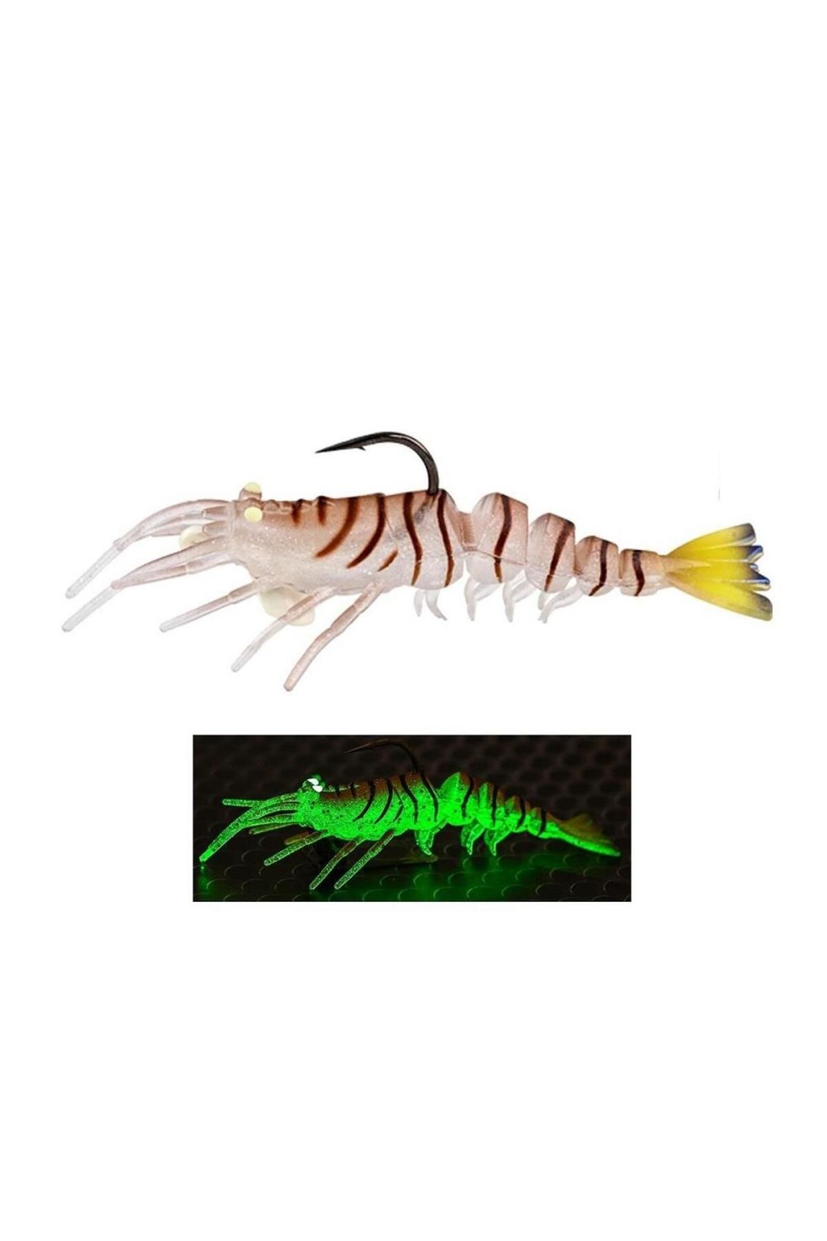 Fujin Shrimper 7.5cm 8.5gr Silikon Karides Yem F02 Tiger