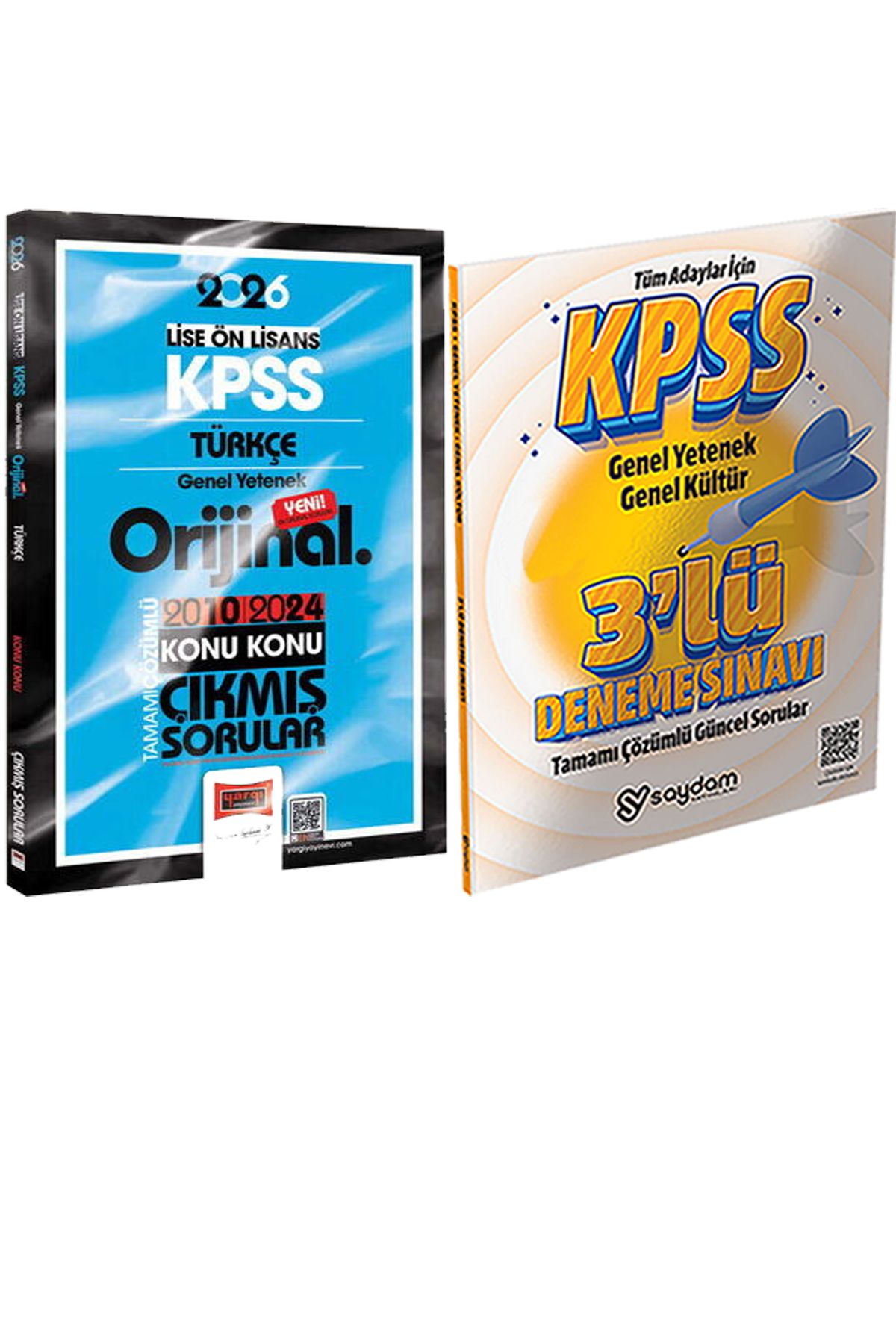 Yargı Yayınları 2026 KPSS Lise-Önlisans Türkçe Orijinal 2010-2024 Konu Konu Çıkmış Sorular + 3lü Deneme Hediye