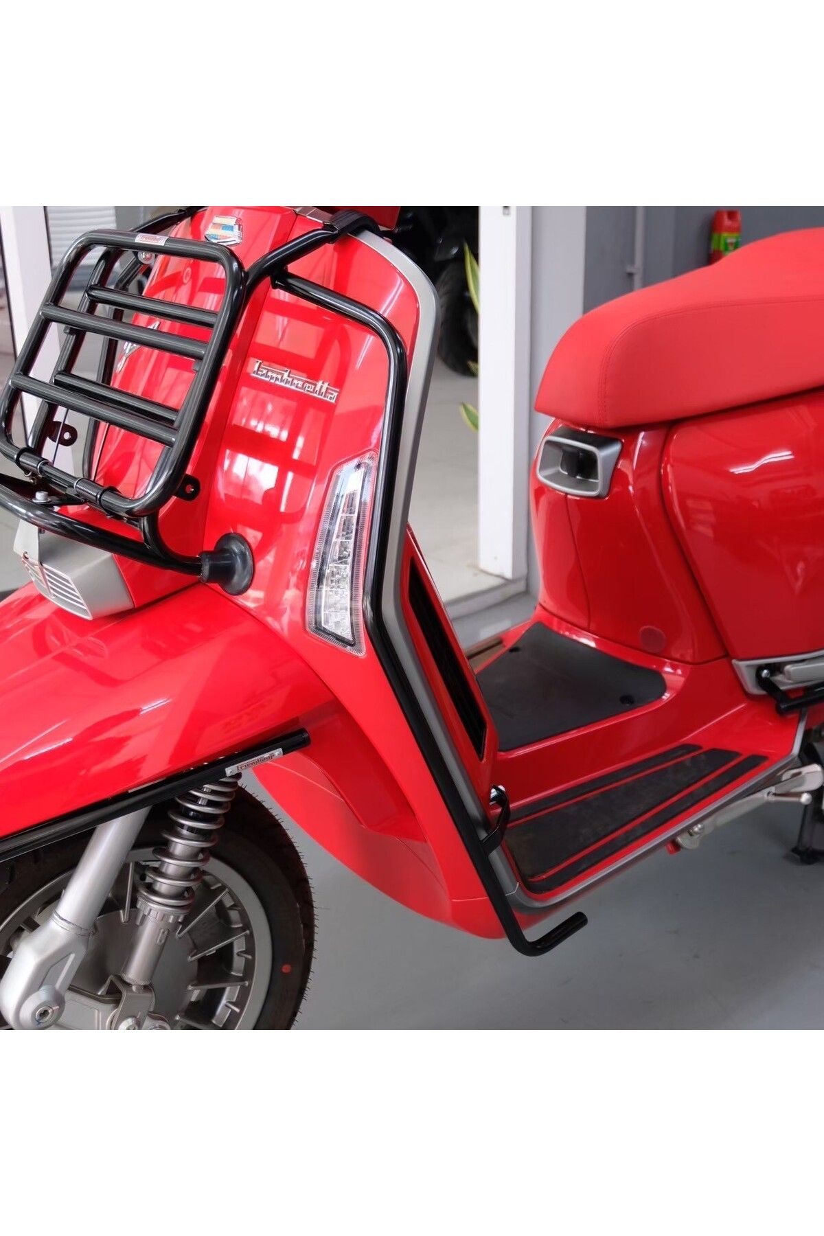 Friendship Lambretta G 350 Ön Yan Koruma Demiri *Siyah* / Friendship