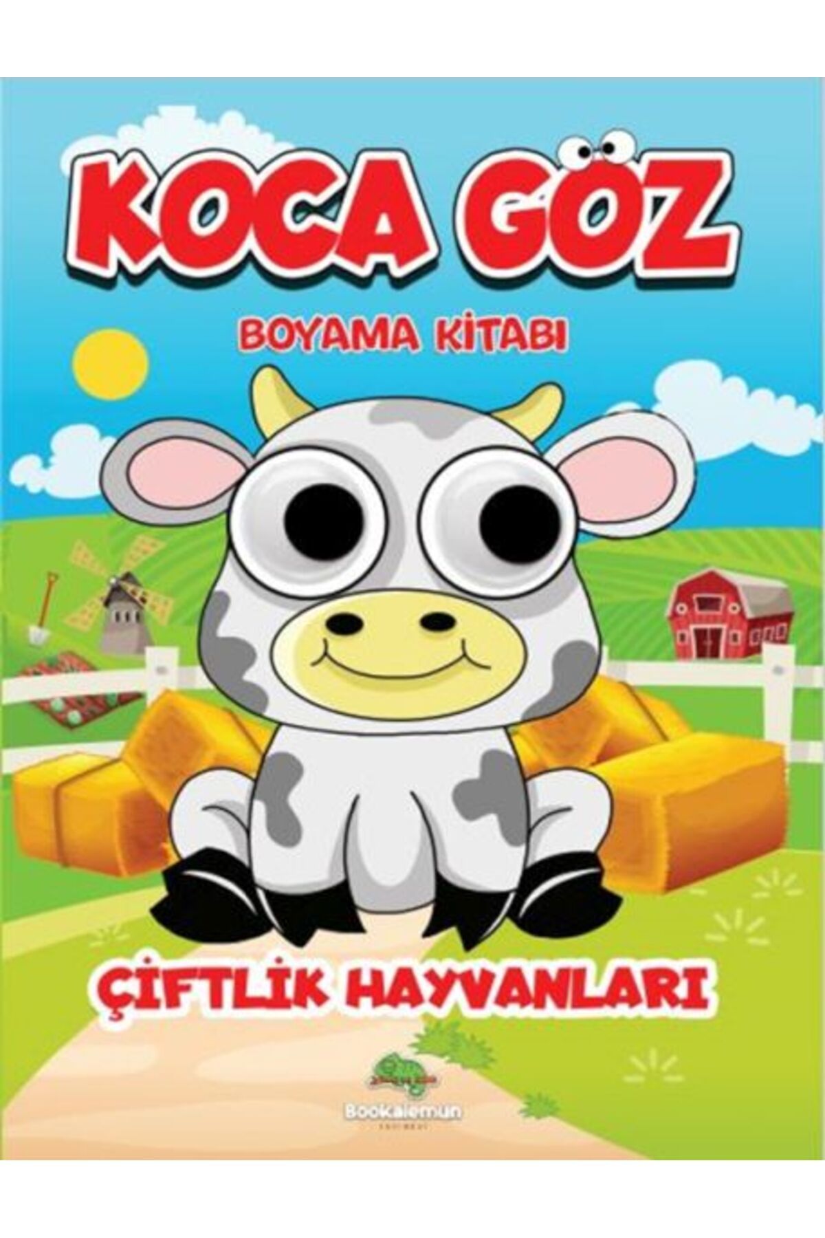 bookalemun yayınevi Koca Göz Boyama - Çiftlik Hayvanları