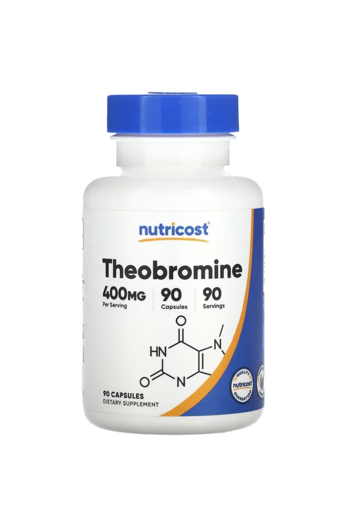 Nutricost , Theobromine, 400 mg, 90 Capsules