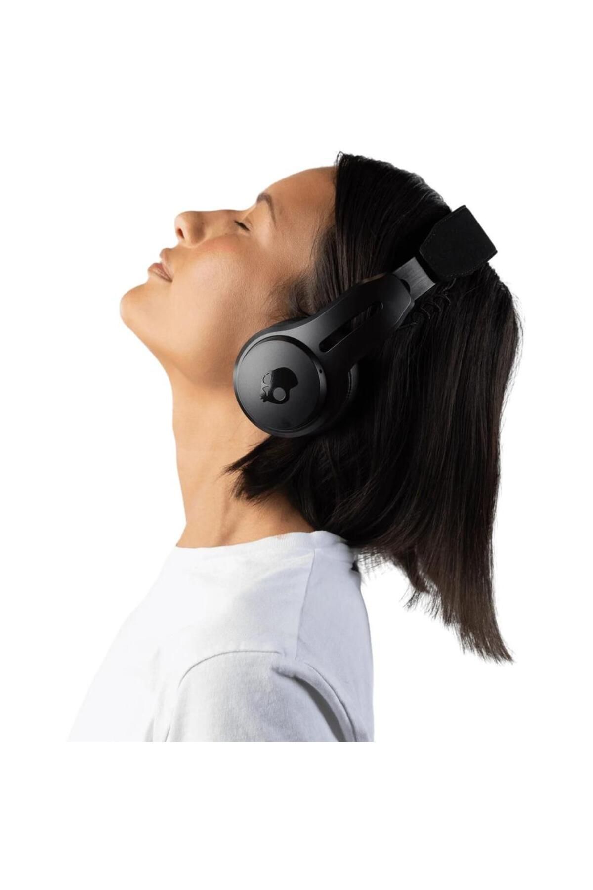 Skullcandy-Casti Stereo Wireless Icon ANC, On-Ear, Bluetooth, Autonomie 60 ore, Microfon, Android/iOS (Negru) 5