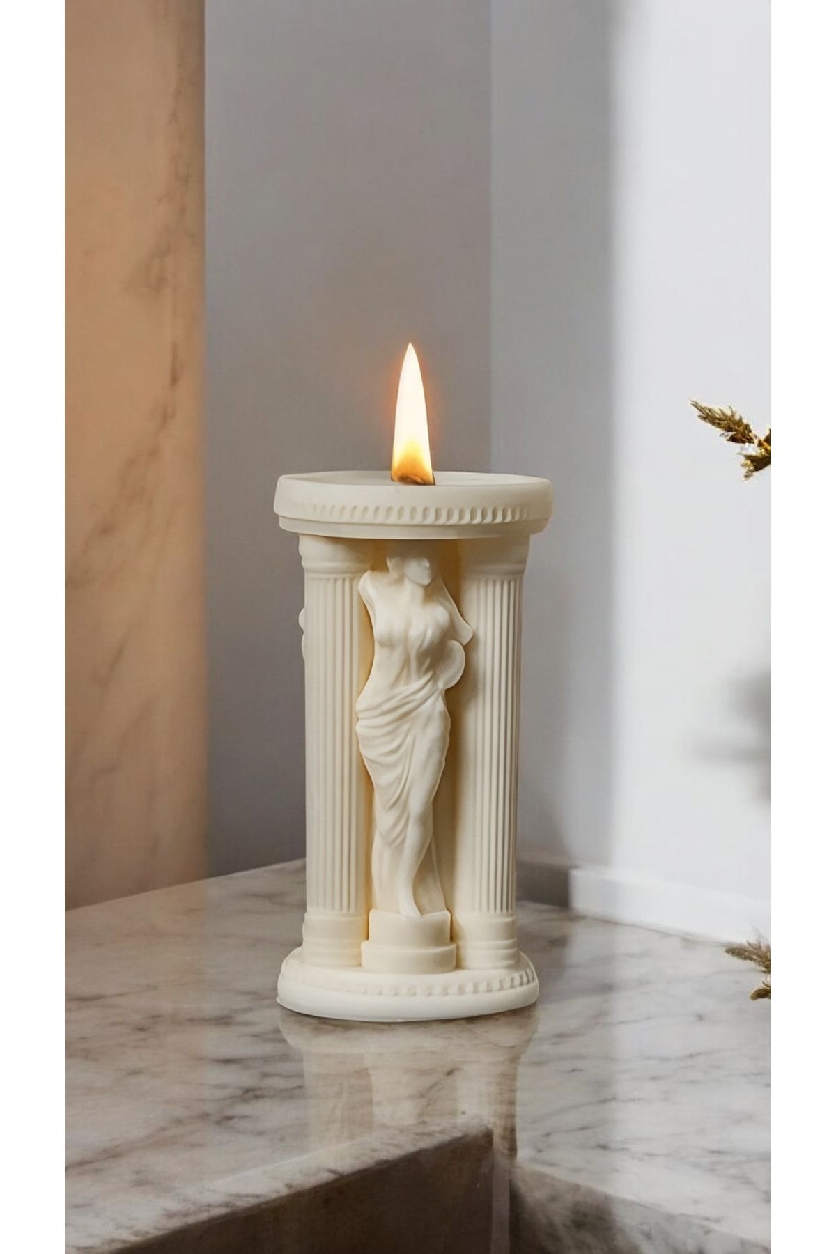 SoleArtCandle Afrodit Dekoratif Mum Soya Wax