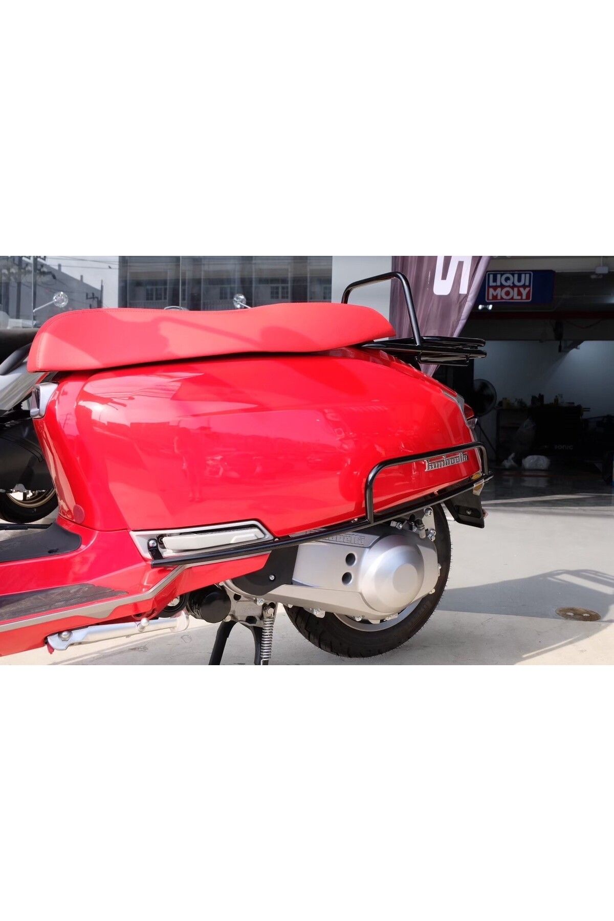 Friendship Lambretta G 350 Arka Yan Koruma Demiri *Siyah* / Friendship