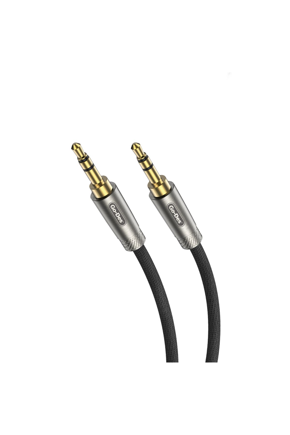 Go-Des Go Des GAC-101 3.5mm AUX Audio Ses Kablosu Gri