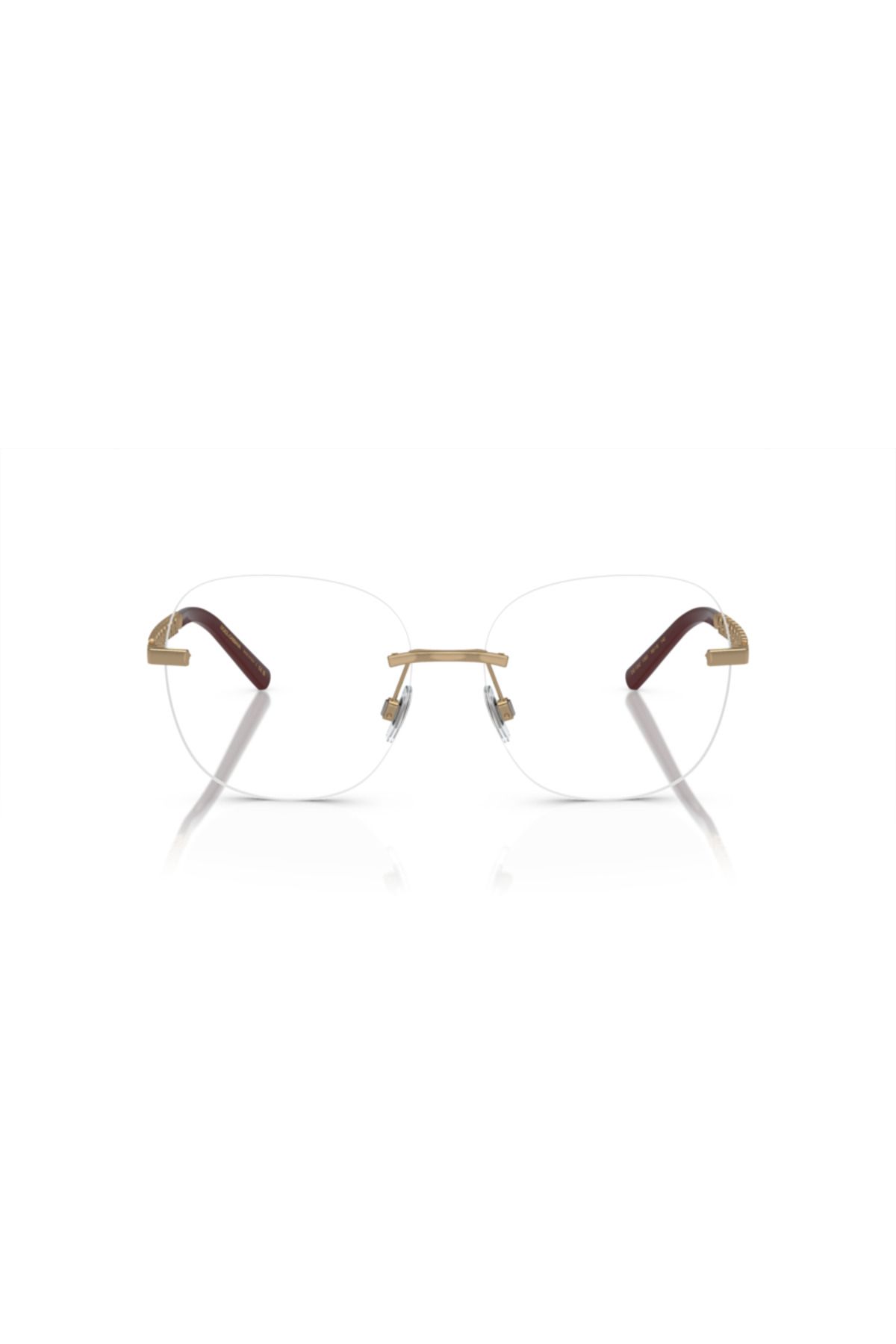 Dolce&Gabbana-Dolce & Gabbana Woman Phantos Eyeglasses- Dg 1352 - Lense Size:56mm - Copper 4