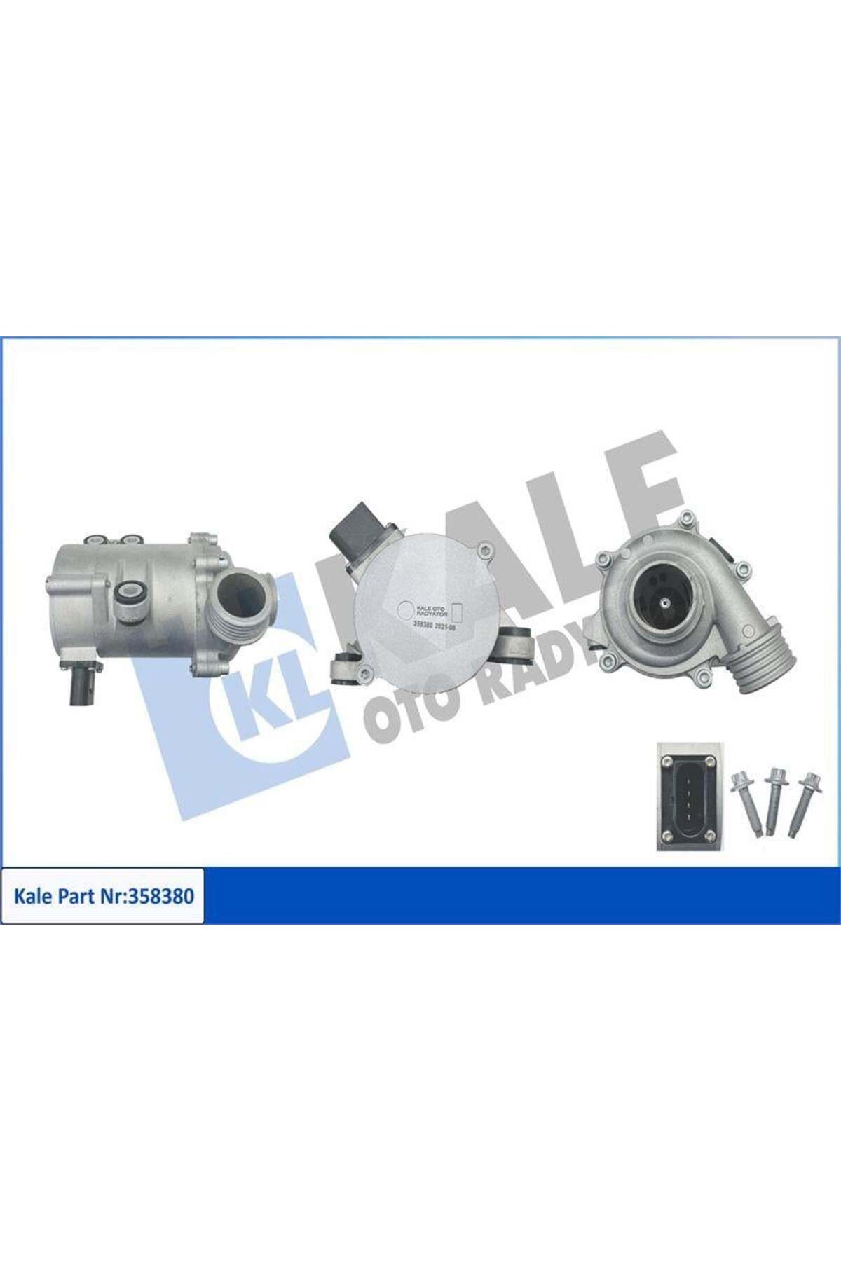 KALE RADYATÖR ELEKTRIKLI DEVIRDAIM OVAL SOKET BMW N20 F10 F20 F22 F30 F36 E84 F25 F26 Z4 E89