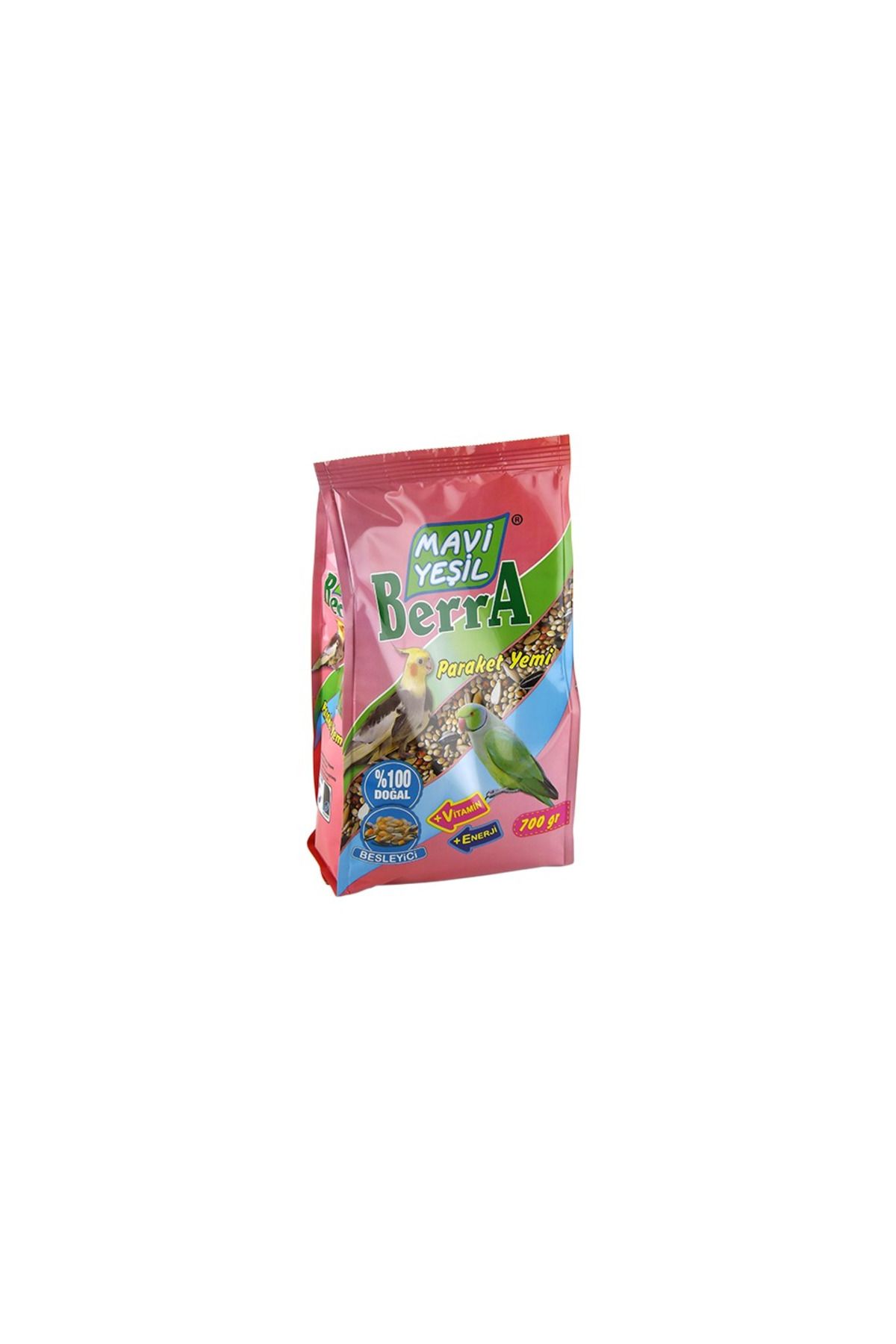 Mavi Yeşil Berra Paraket Yemi 700 gr.