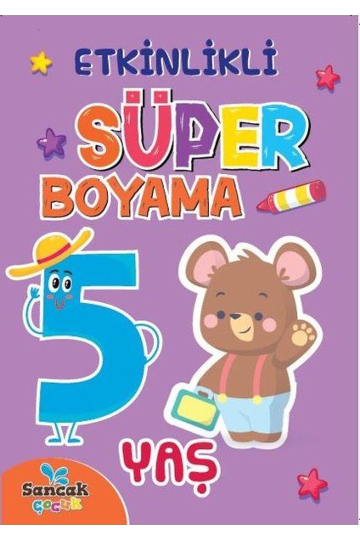 BOYAMA ZAMANI Etkinlikli Süper Boyama 5 Yaş