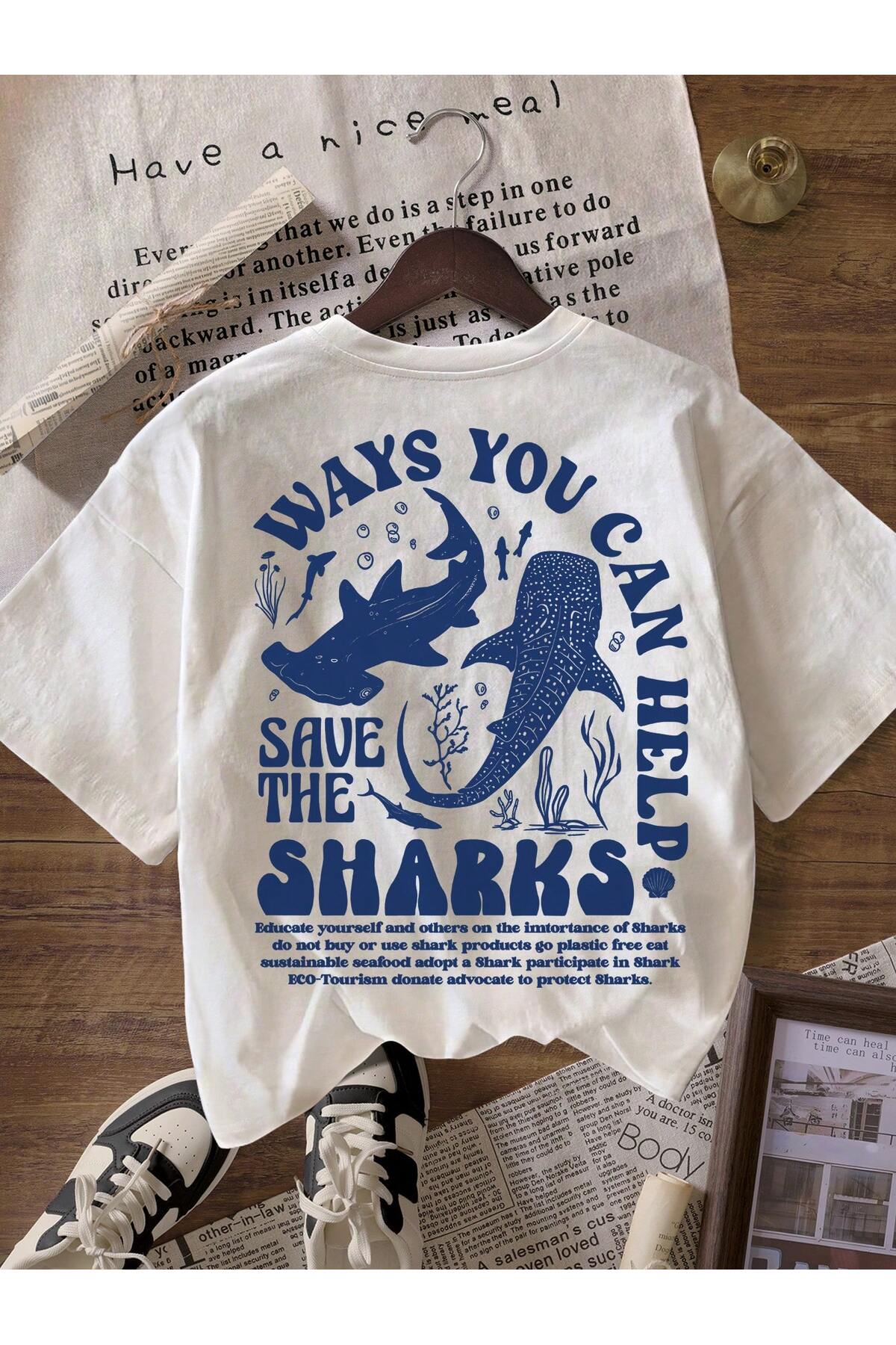 DAXİS Sportwear Company  KADIN Baskılı Bisiklet Yaka Tişört - Görsel 2