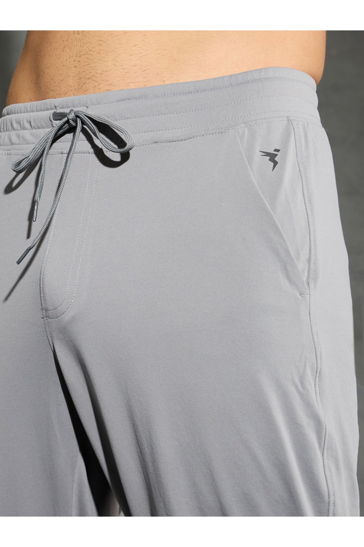 Technosport By Styli-Mid Rise Stretch Joggers with Drawstring 2