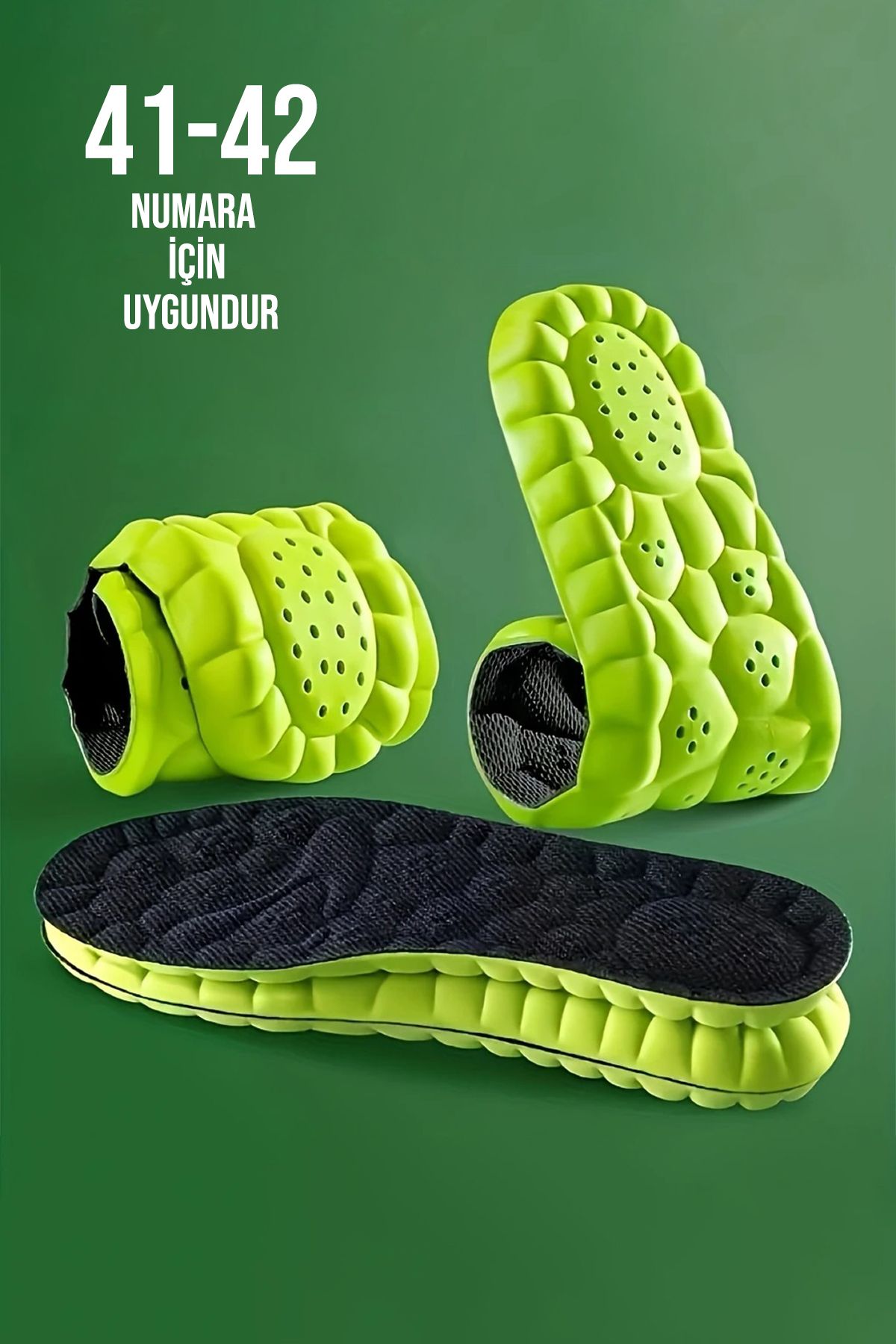 Trend Goods Yumuşak ve Nefes Alabilir .Spor, Koşu ve Günlük Ayakkabılar için Tabanlık 41-42 numara