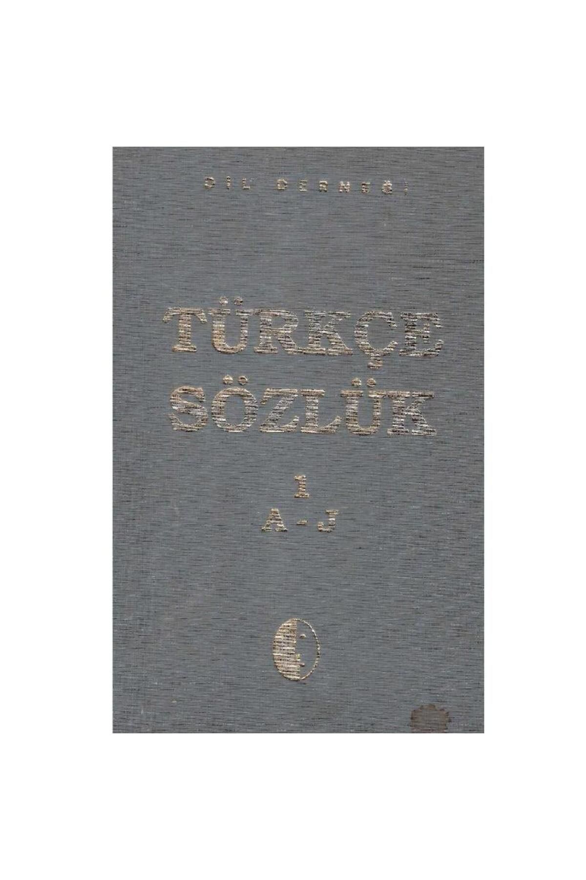 Türk Dil Kurumu Yayınları Türkçe sözlük I (A - Z) 1 Ve 2 Cilt Takım Sert Kapaklı ve Ciltli (Dil Derneği)