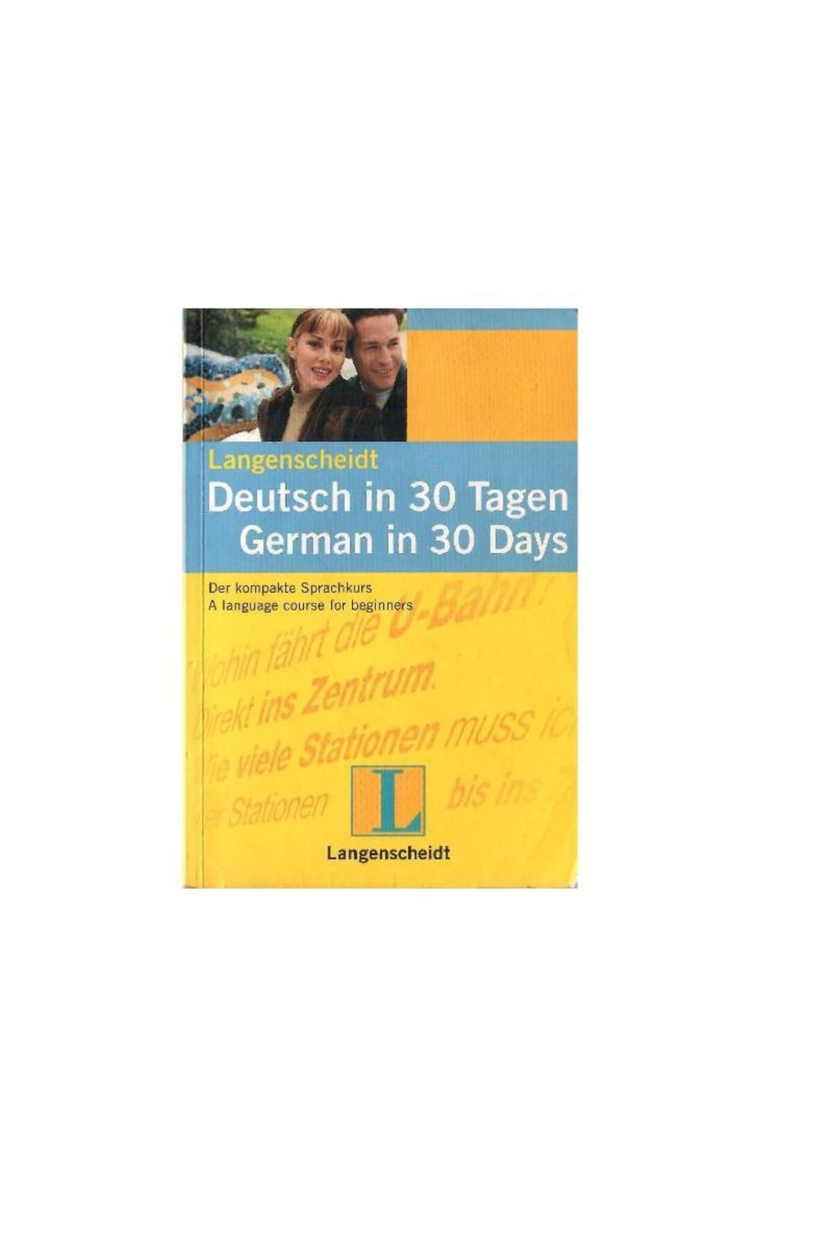 Türk Dil Kurumu Yayınları Deutsch in 30 Tagen German in 30 Days. Der kompakte Sprachkurs. (Lernmaterialien)