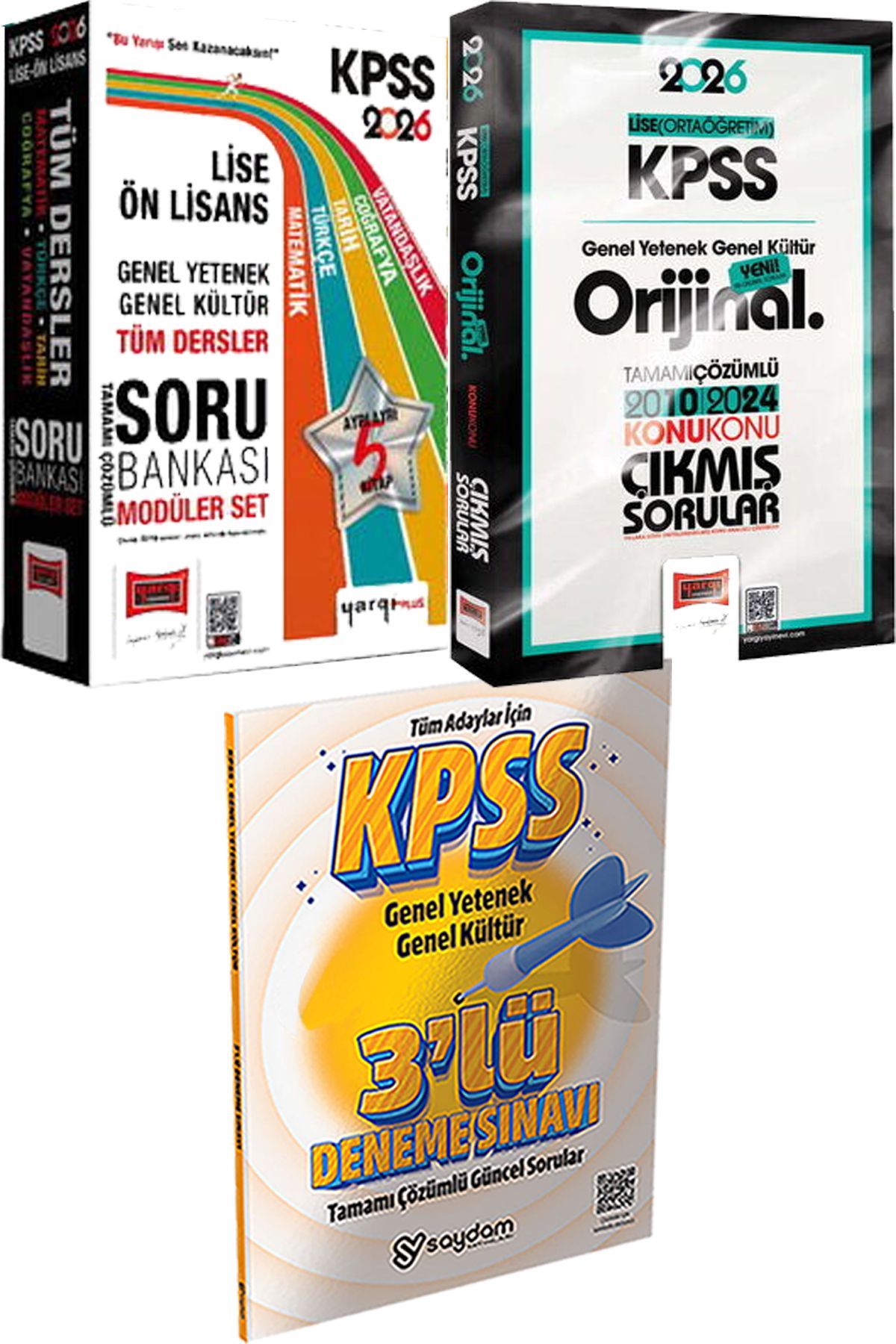 Yargı Yayınları 2026 KPSS Lise Ön Lisans Modüler Soru - Ortaöğretim Orijinal 2010-2024 Konu Konu Çıkmış + Deneme
