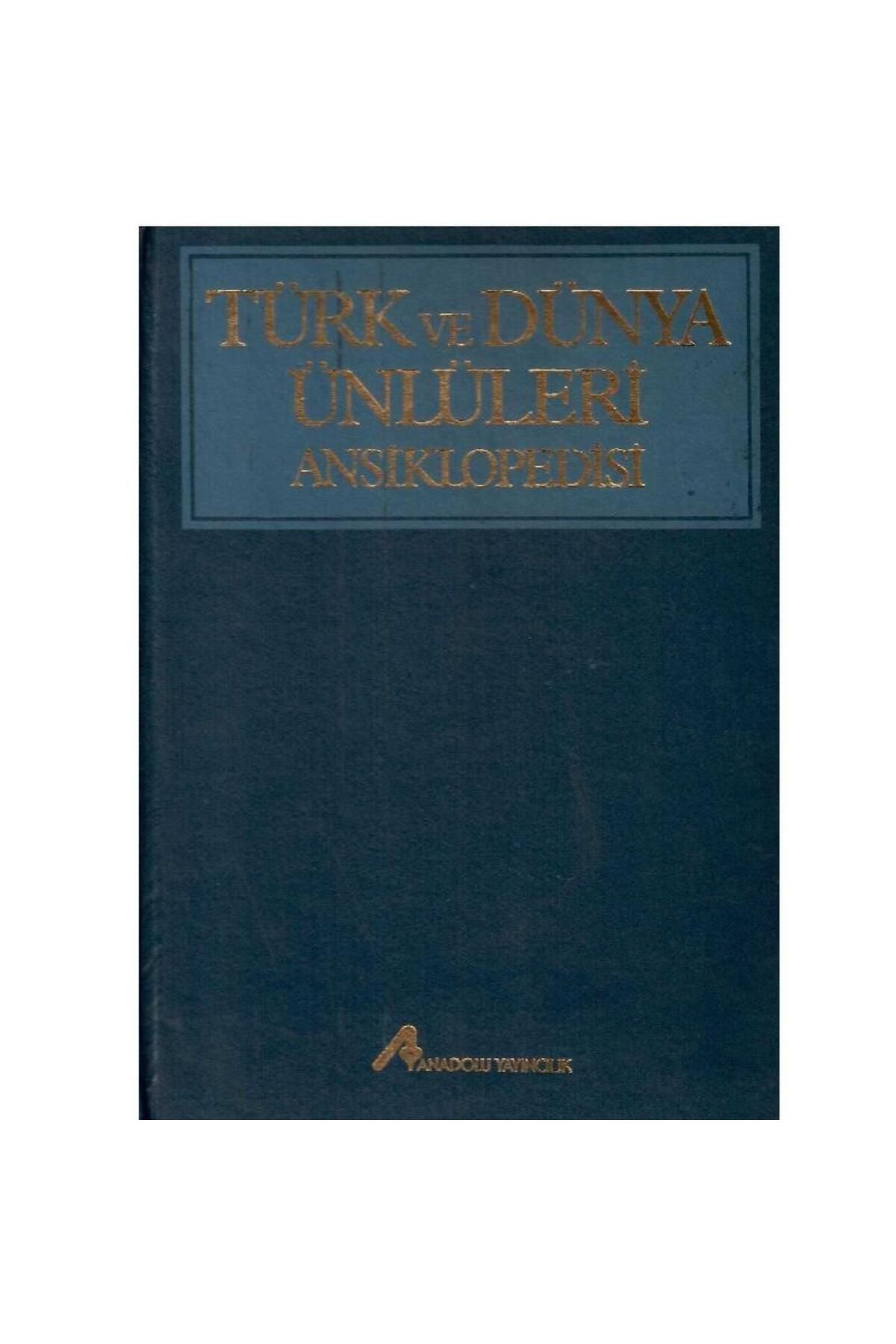 Türk Dil Kurumu Yayınları Türk ve Dünya Ünlüleri Ansiklopedisi Kişiler Dönemler Akımlar Yapıtlar (1-2-3-4-5 Cilt)